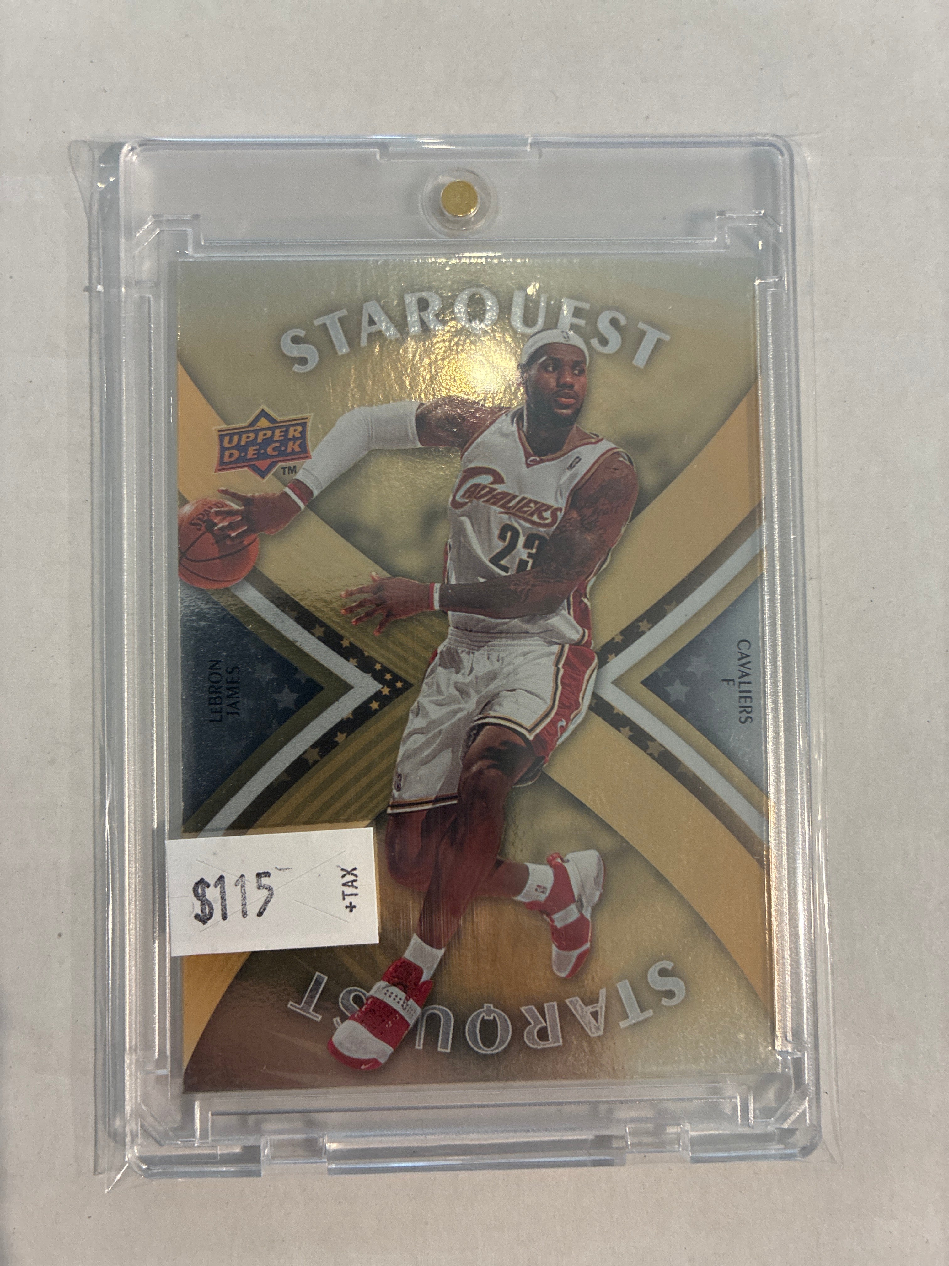 2009 Upper Deck Starquest Lebron James Gold Ultra Rare