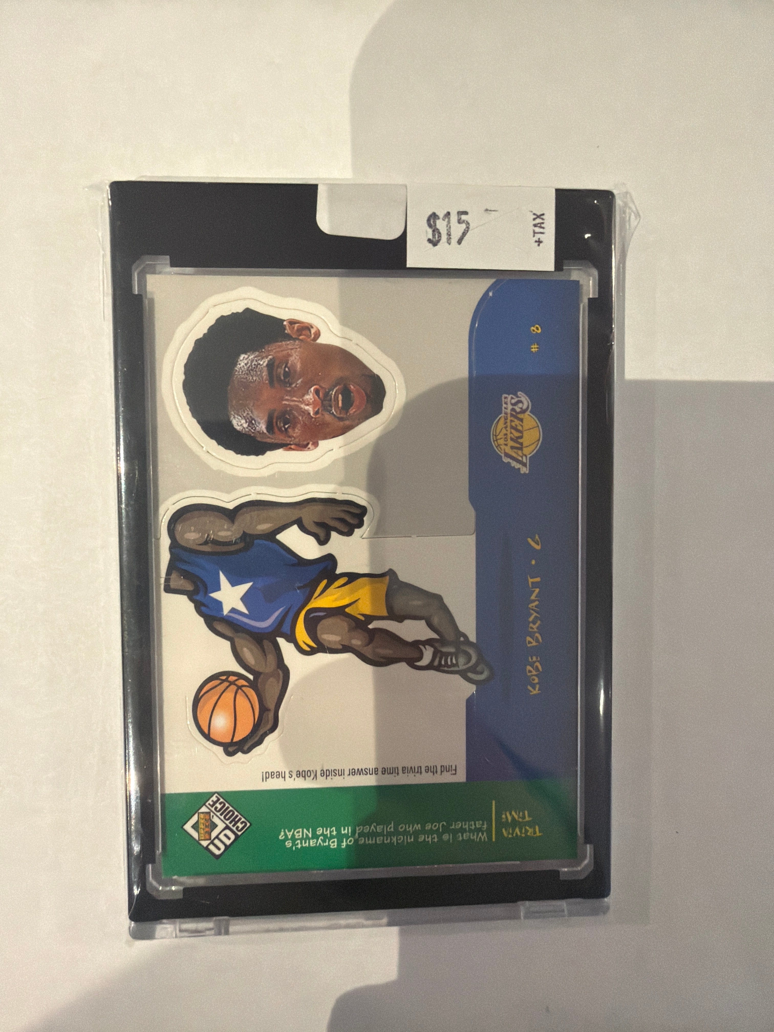 1998 upper deck Kobe Bryant