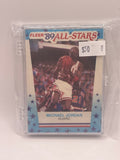 1989-90 Fleer Vintage Stickers Box Michael Jordan #3