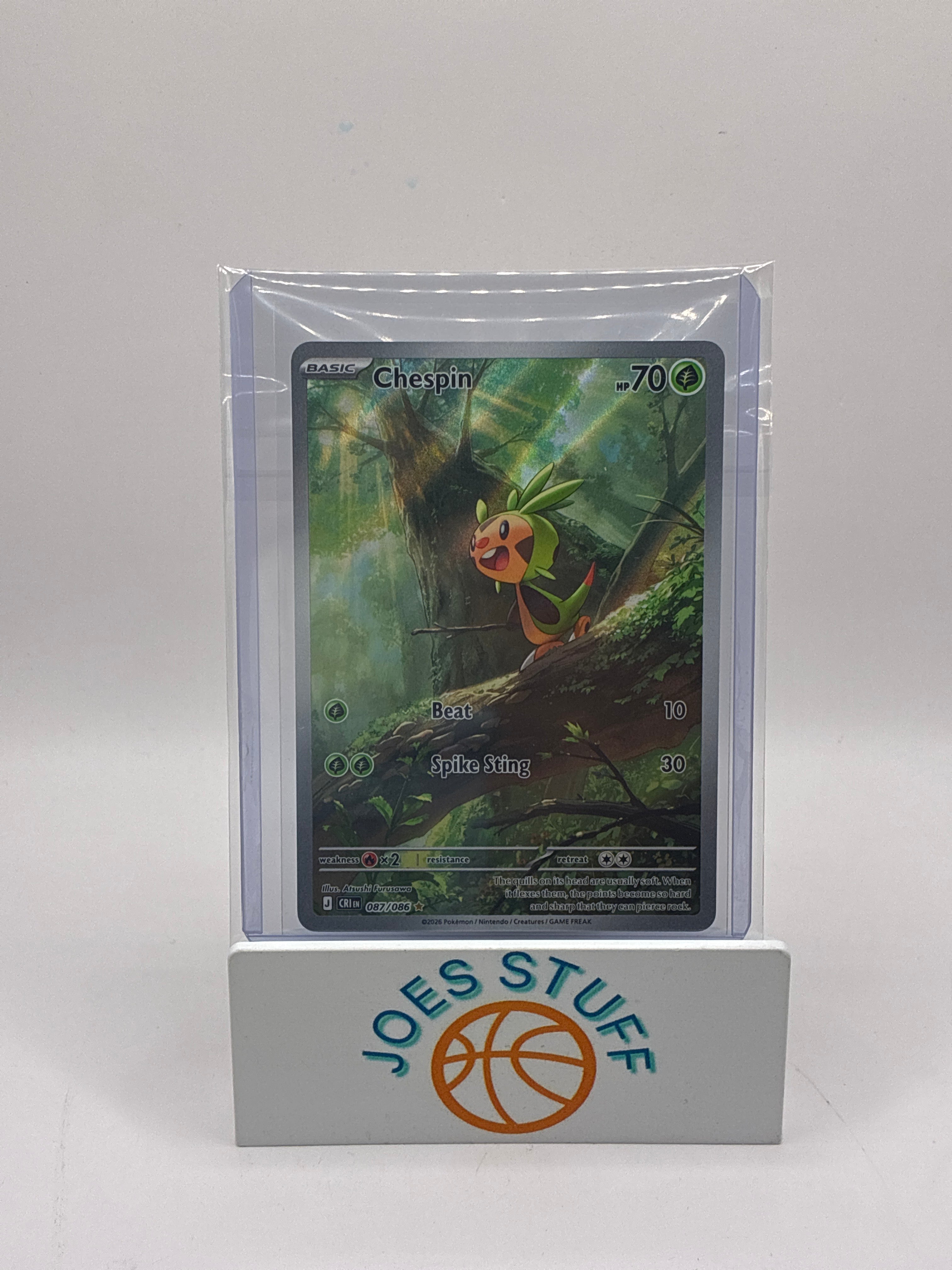 Chespin 087/086 Mega Evolution: Chaos Rising