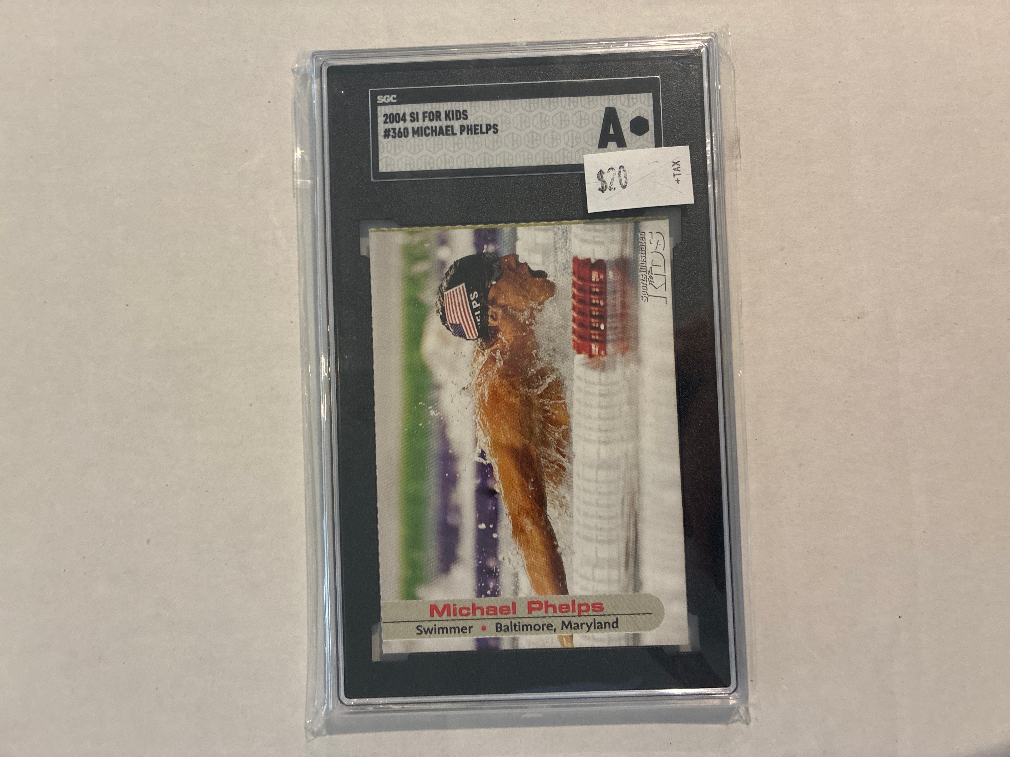 2004 Sports Illustrated for Kids Michael Phelps #360 SGC Authenticated
