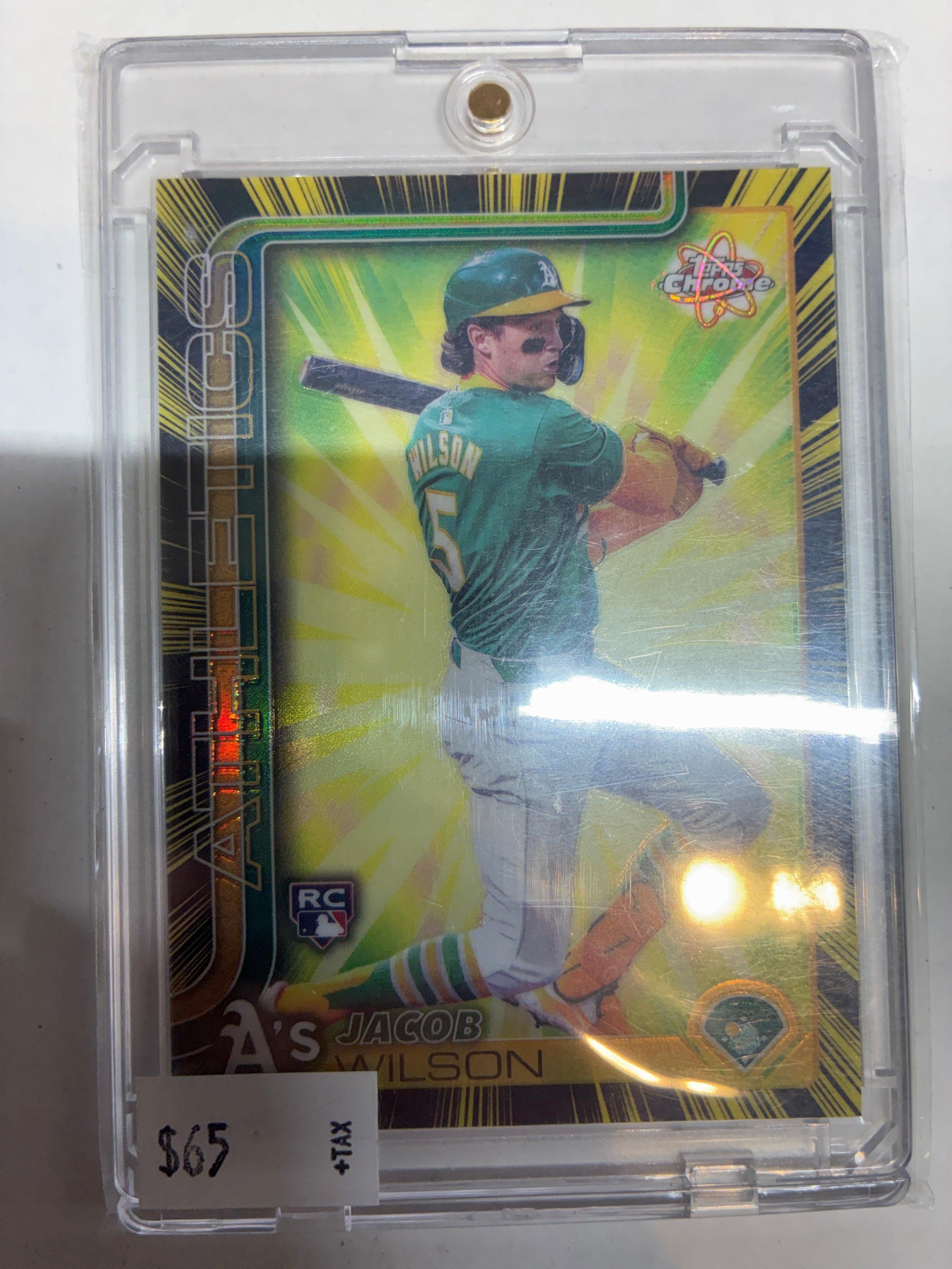 2025 Topps Chrome Jacob Wilson Gold