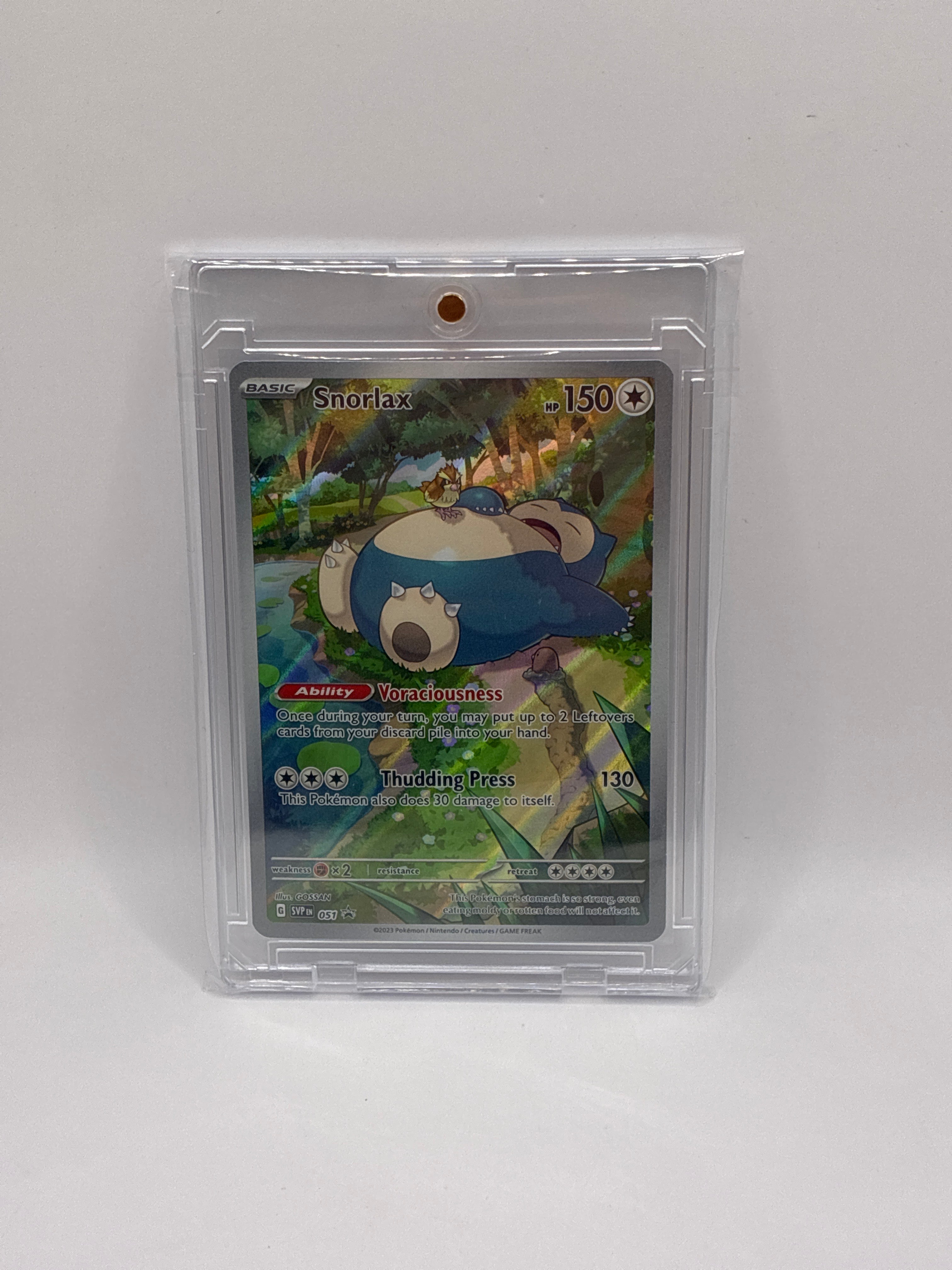 Snorlax 051 Sv: Scarlet & Violet Promo Cards Holo