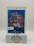 2025 Topps Finest Cam Skattebo Blue Refractor 093/150