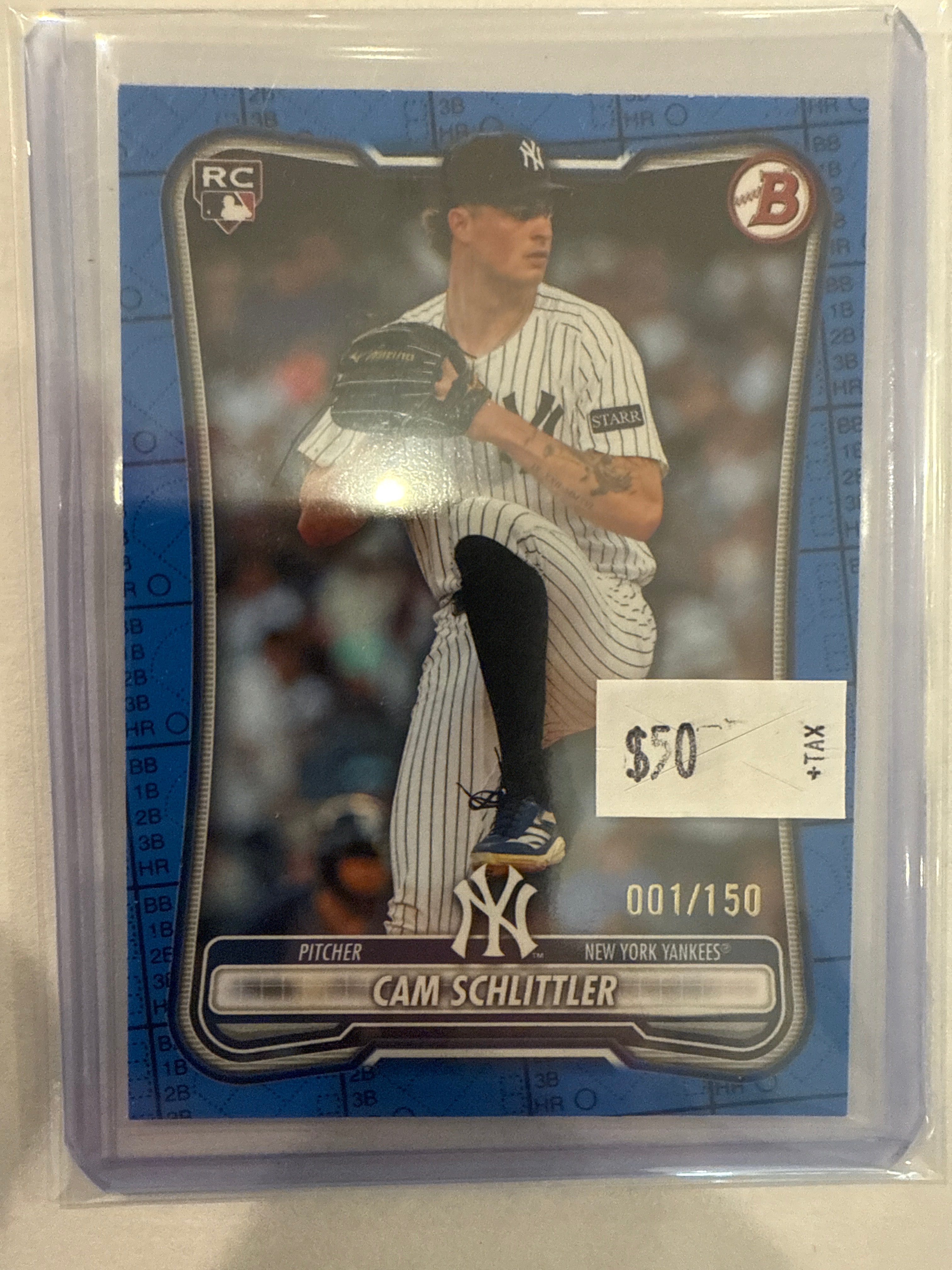2026 Bowman Cam Schlittler 1/150