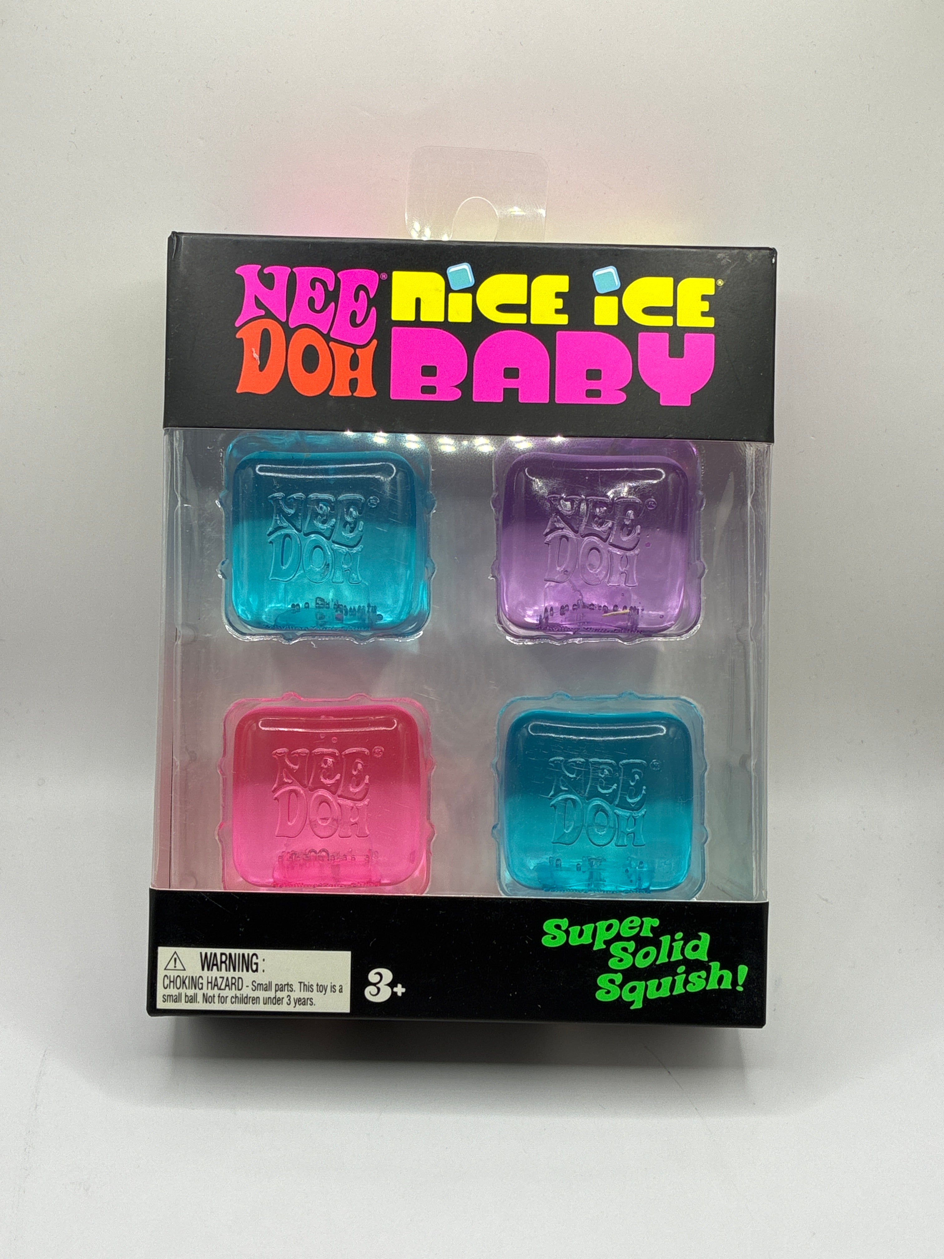 NeeDoh Nice Ice Baby Cube 4 Pack