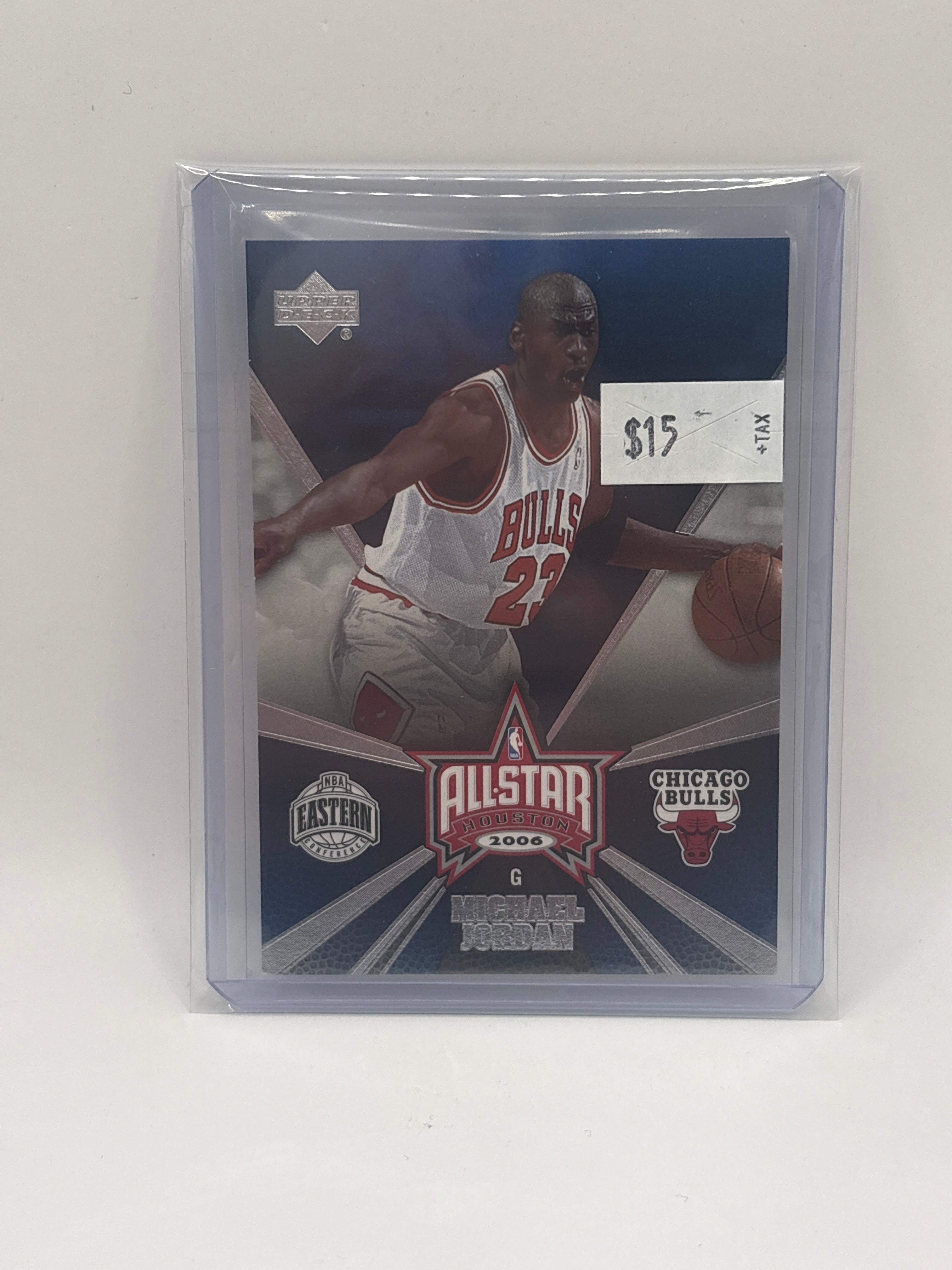 2006 Upper Deck All-Star Game Houston All-Star Selections Michael Jordan #AS-5