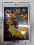 2025 Topps Chrome Ultra Violet Ja’Marr Chase #UV-16