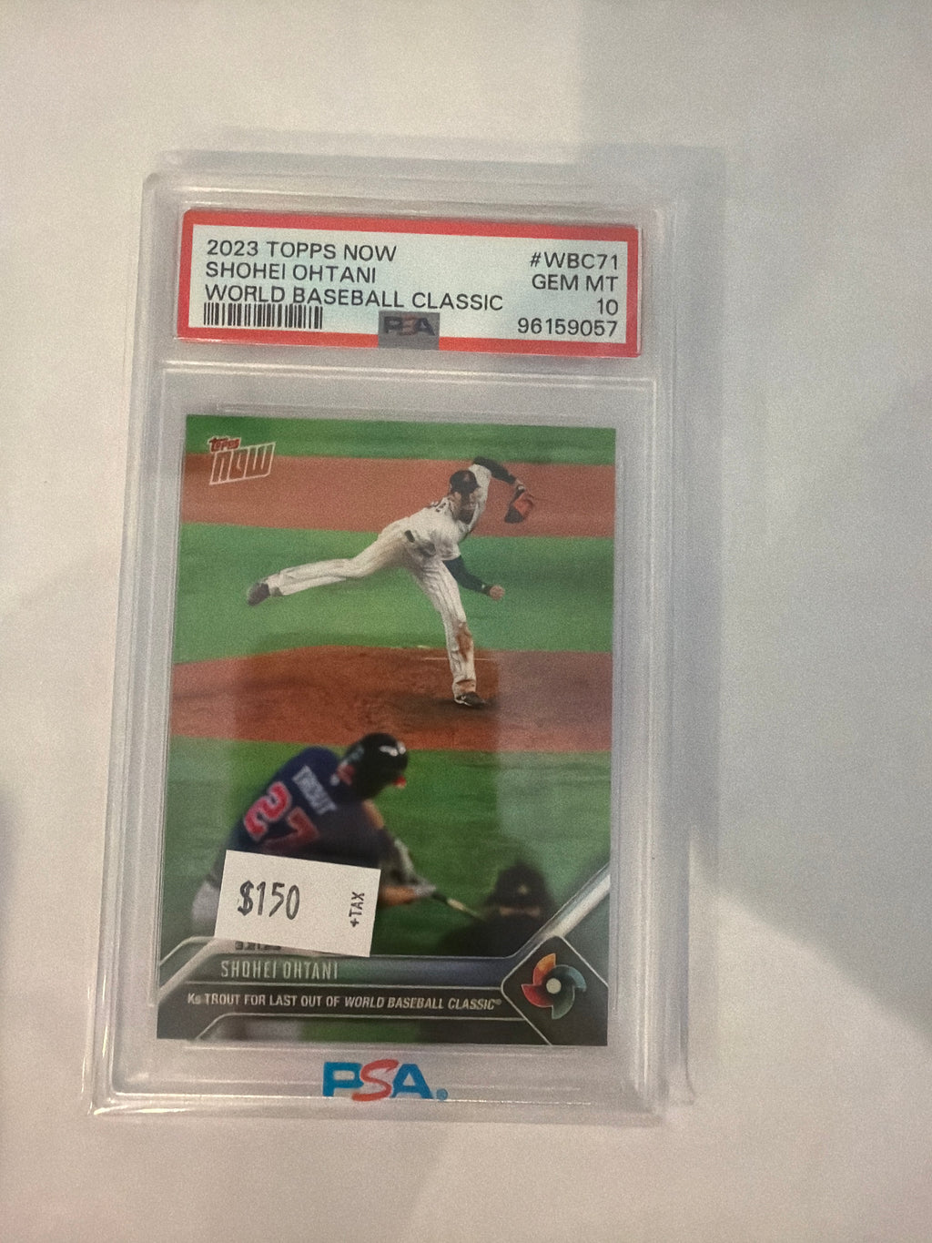 2023 Topps now Shohei Ohtani PSA10