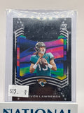 2021 Panini Black Trevor Lawrence Rookie Patch 010/125