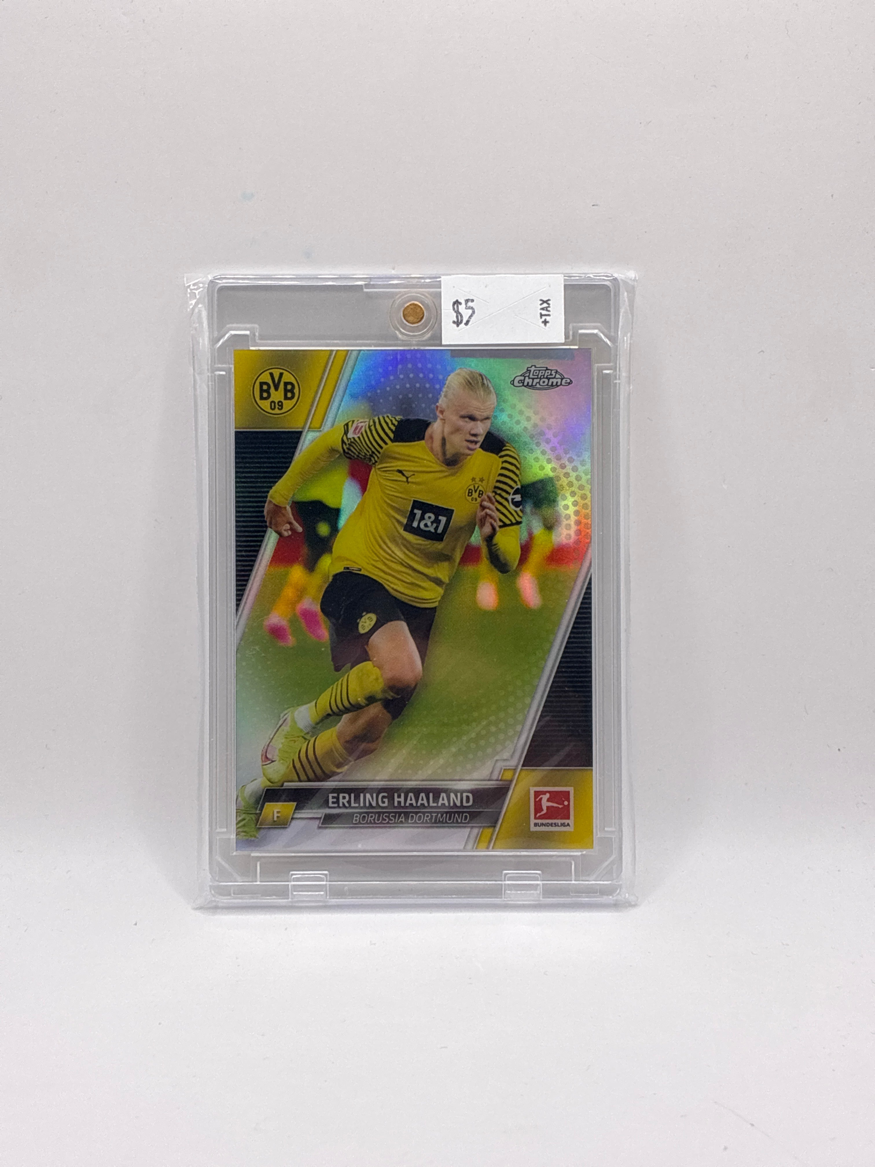 2021-22 Topps Chrome Bundesliga Erling Haaland Refractor