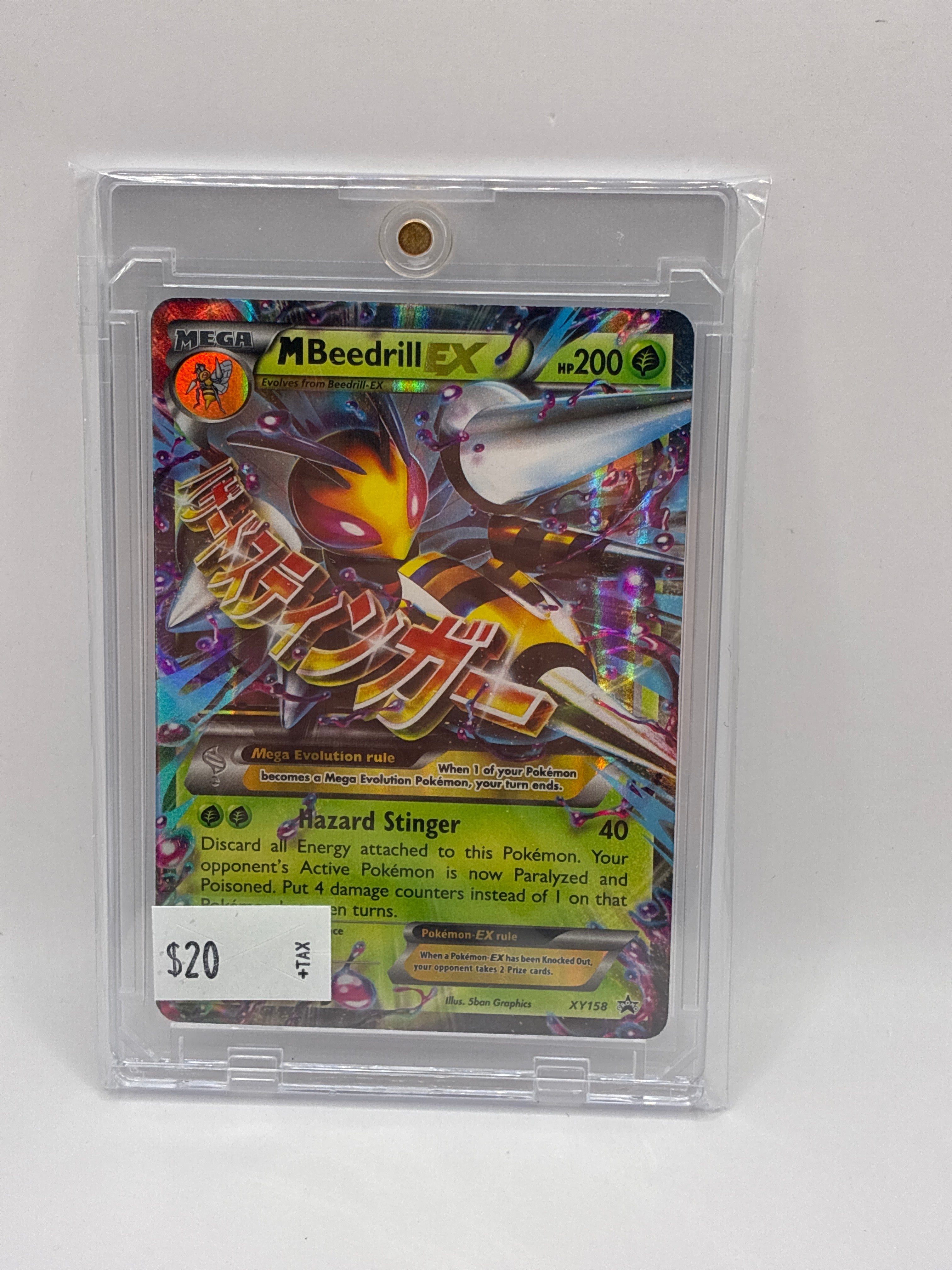 M Beedrill EX XY158 XY Holo