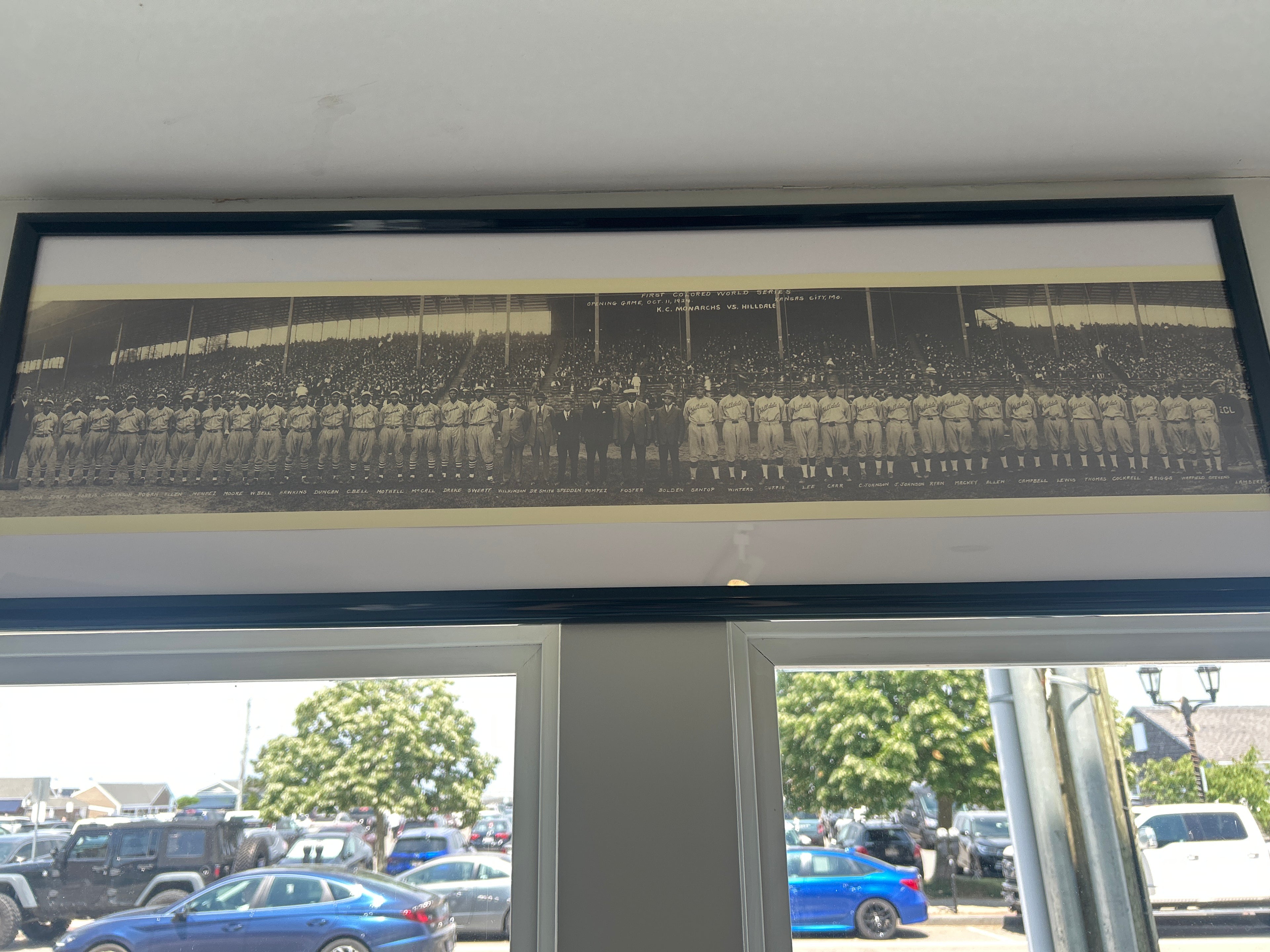 First Negro League World Series Framed picture