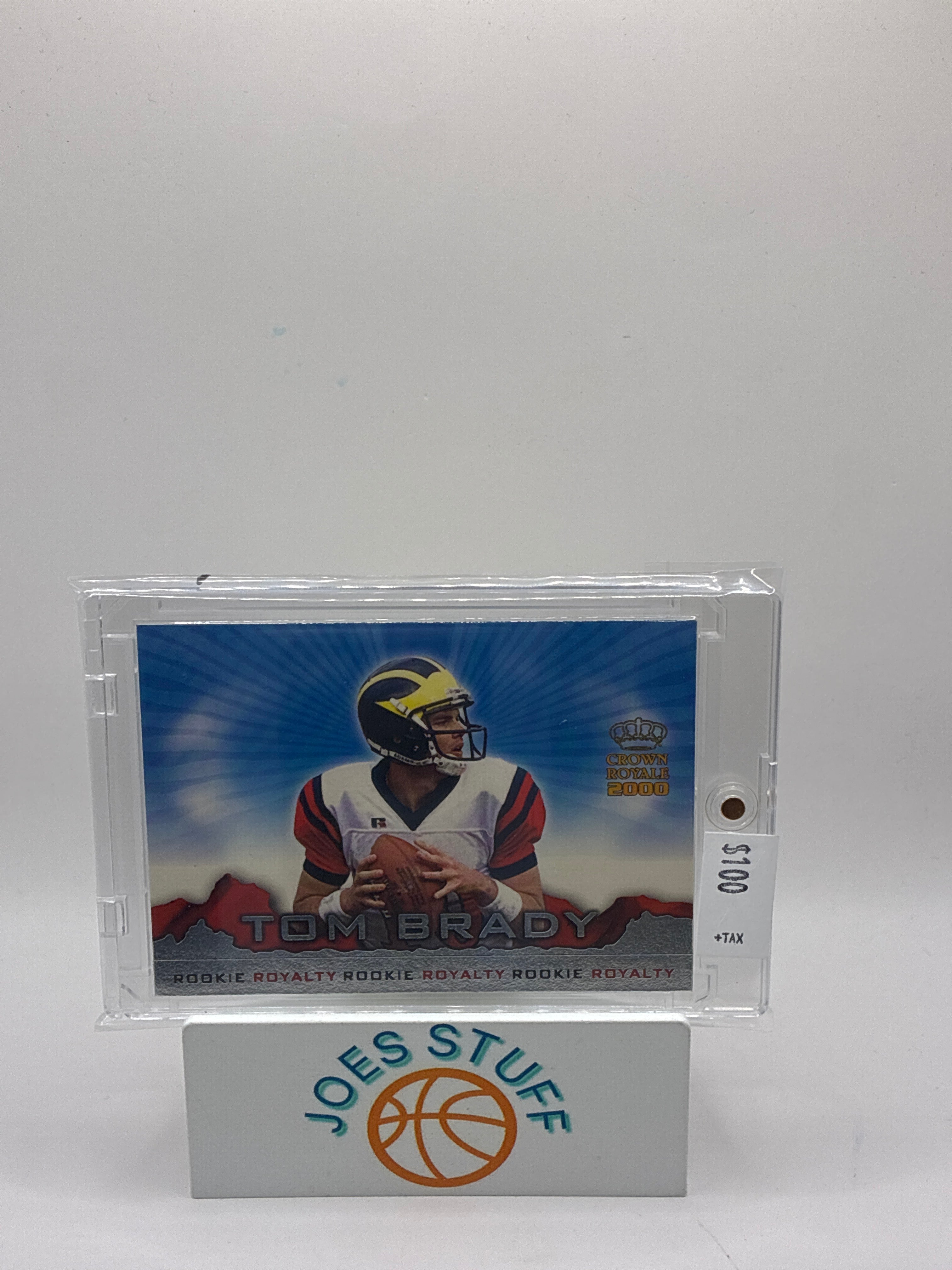 2000 Pacific Crown Royale Rookie Royalty Tom Brady #2