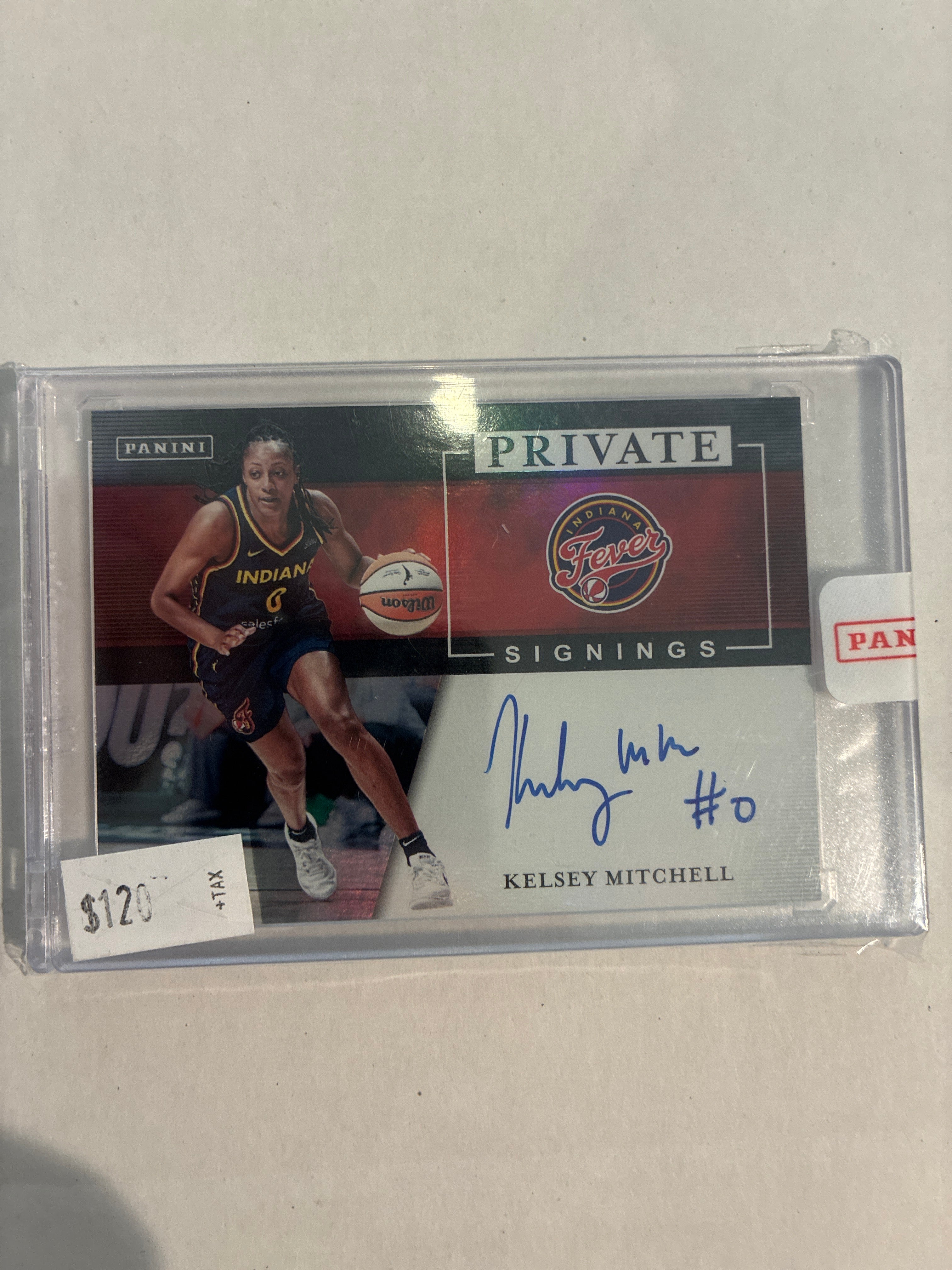 2025 Panini Donruss WNBA Kelsey Mitchell Auto Private Signings