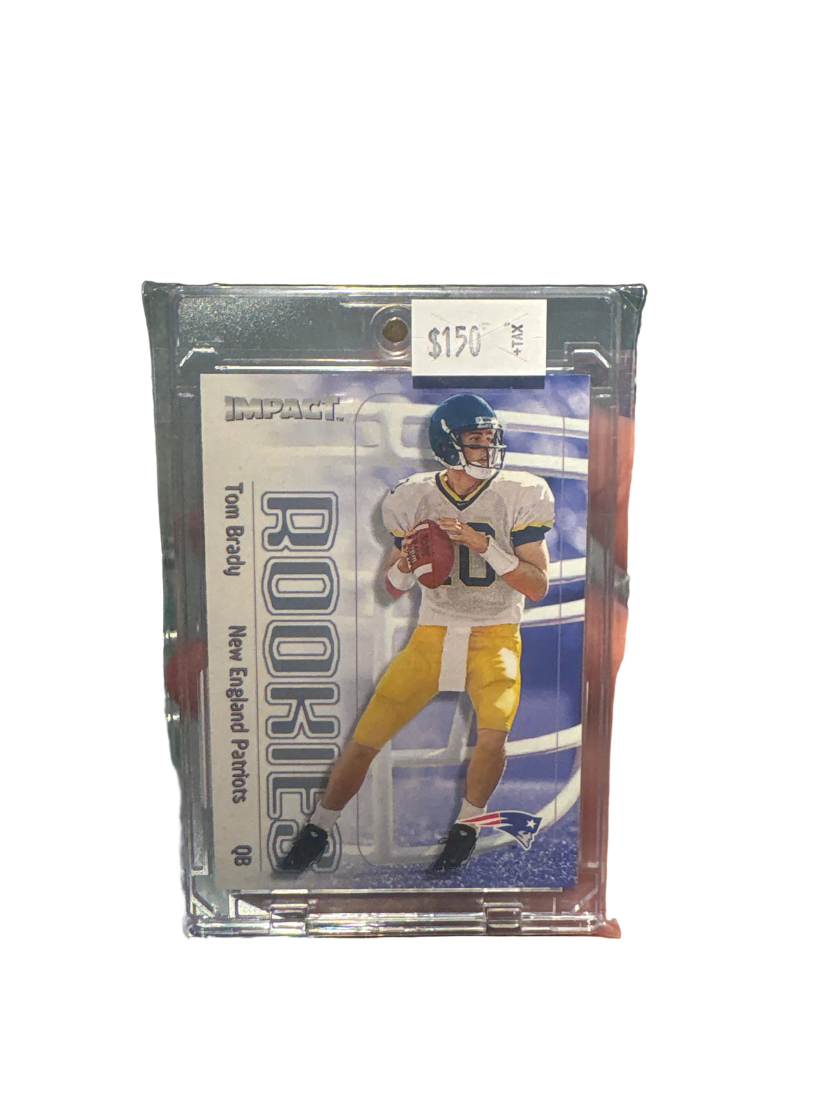 2000 Fleer Skybox Impact Tom Brady Rookie