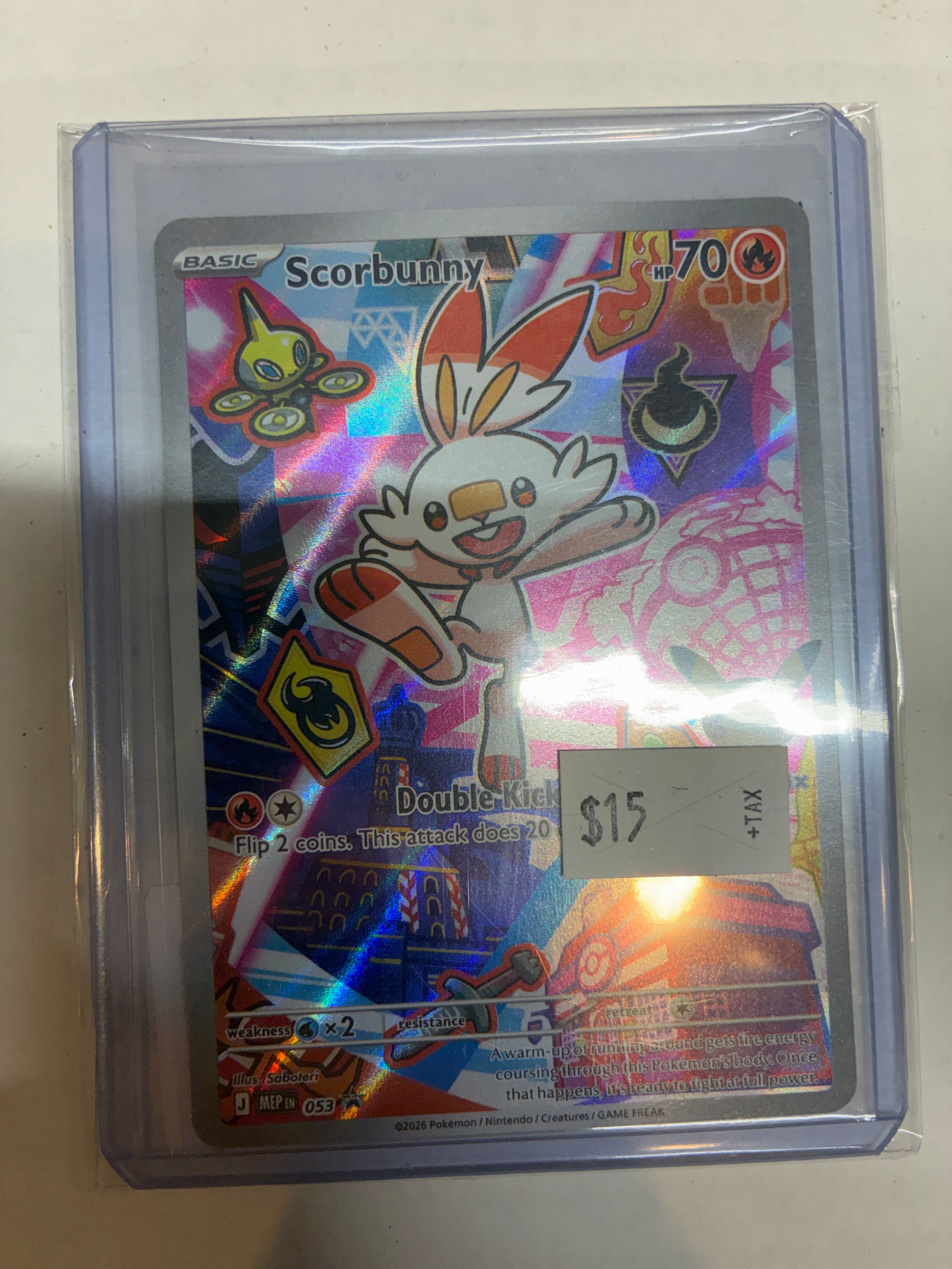 Pokemon Scorbunny 053 (Promo)