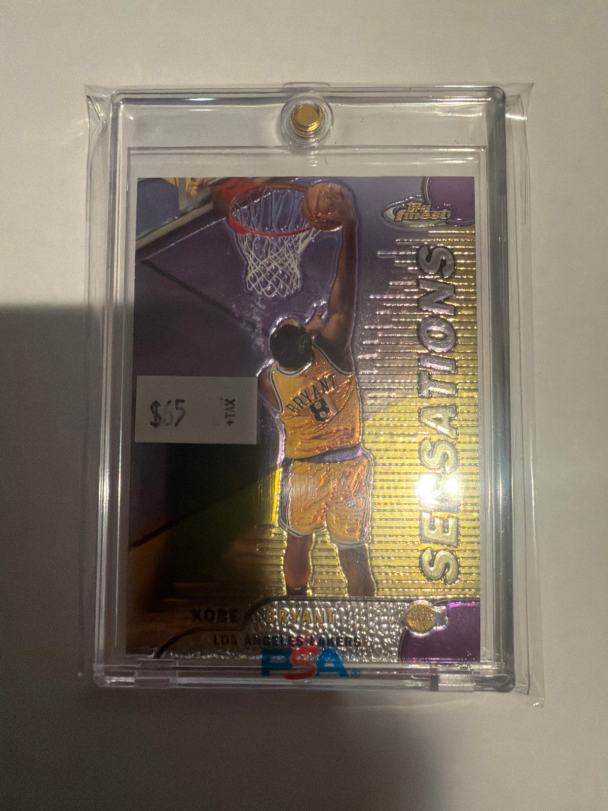 1999 Topps Finest Kobe Bryant Sensations