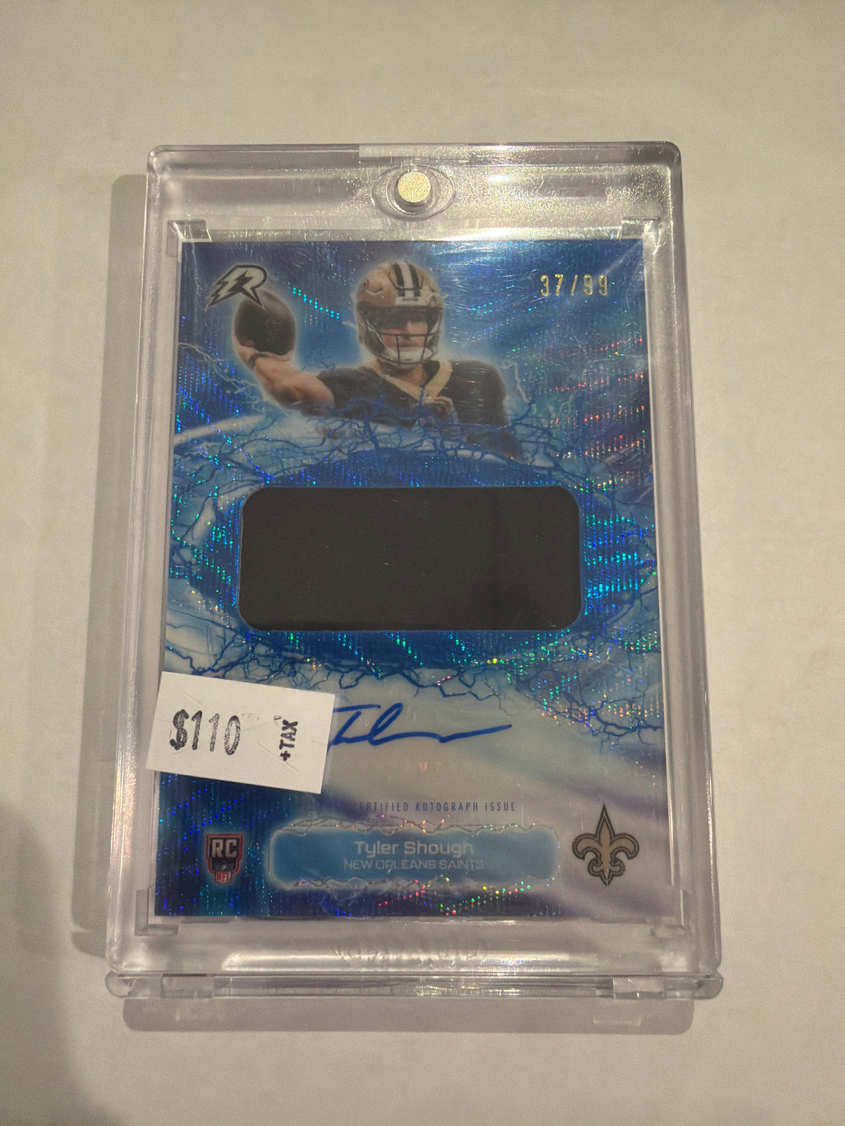 2025 Topps Resurgence RPA 37/99 Tyler Shough