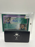 2025-26 Panini Donruss Dual Autographs Giannis Antetokounmpo, Magic Johnson #DA-LAL 6/6
