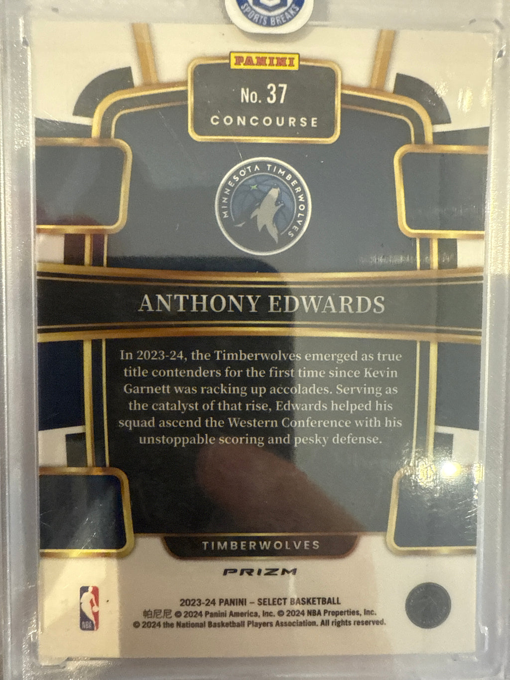 2023/24 Anthony Edwards Tiger Concourse