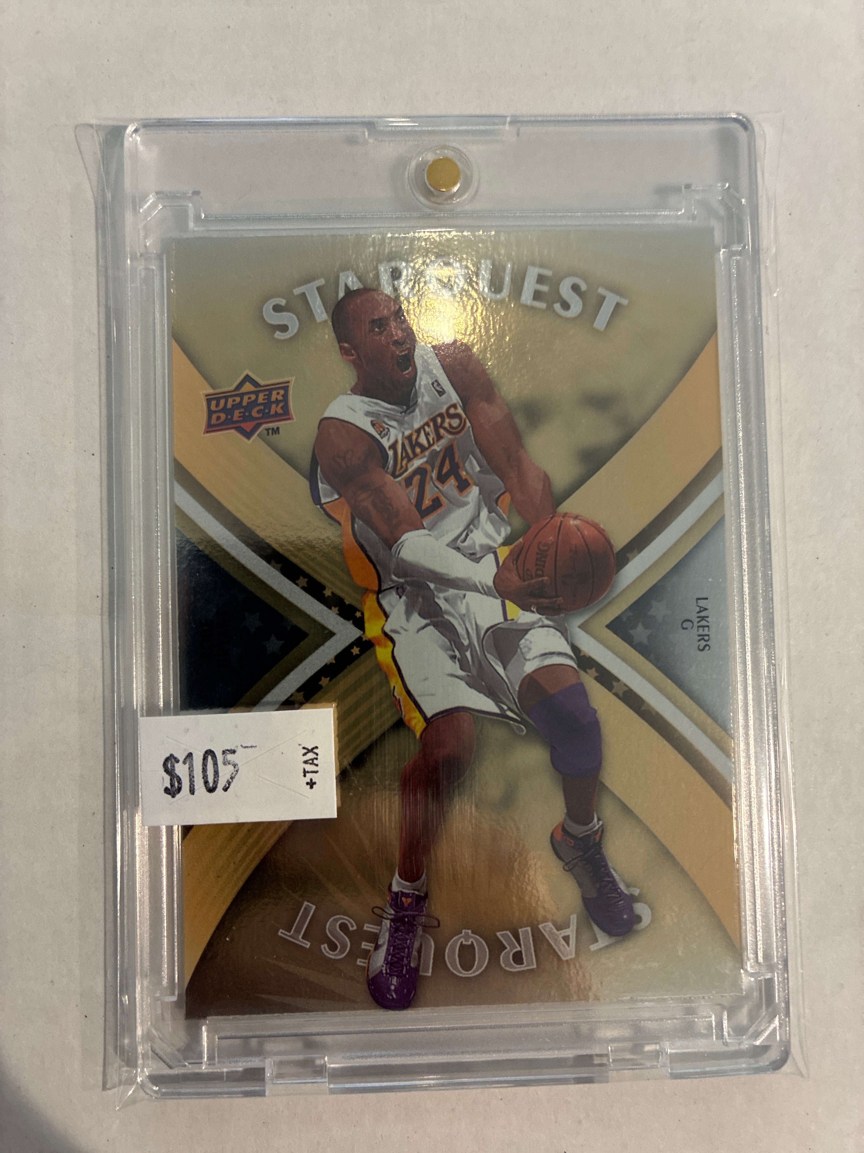 2009 Upper Deck Starquest Kobe Bryant Gold Ultra Rare