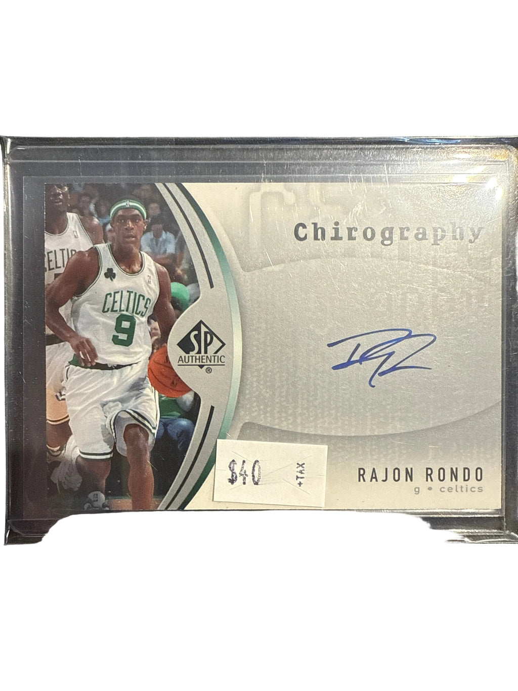 2000 SP Authentic Rajon Rondo Chirography