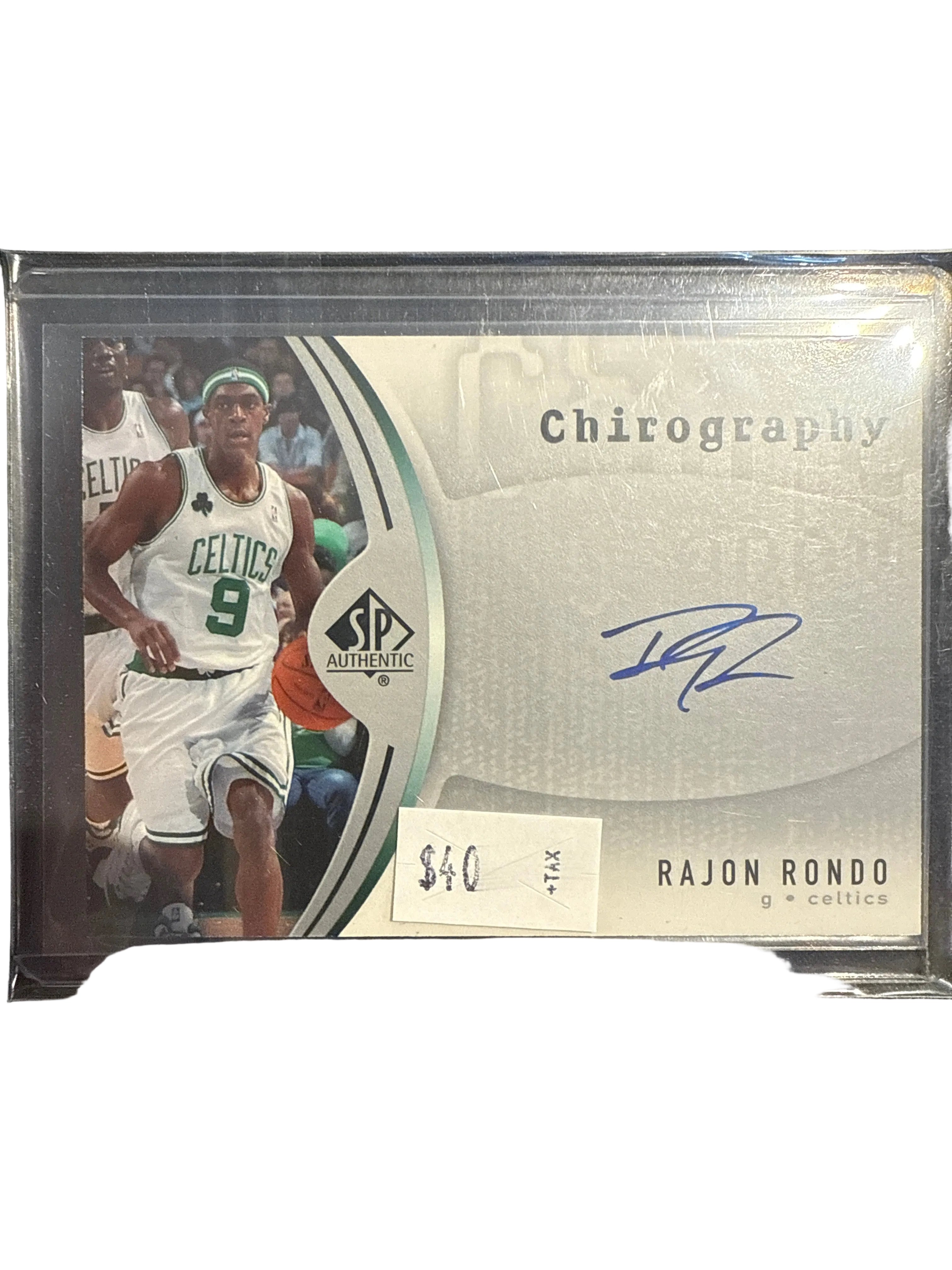2000 SP Authentic Rajon Rondo Chirography