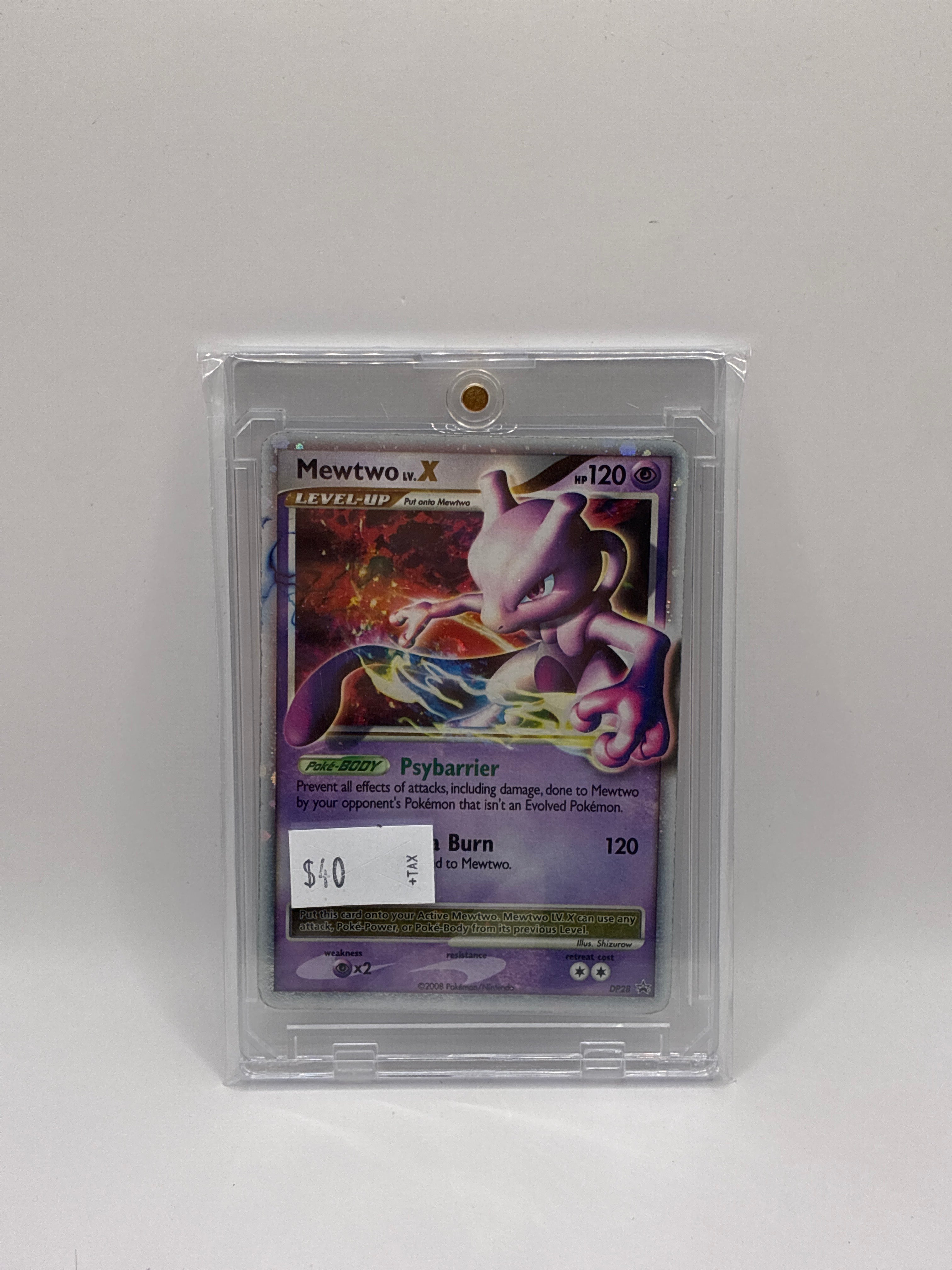 Mewtwo LV.X DP28 Diamond and Pearl Holo