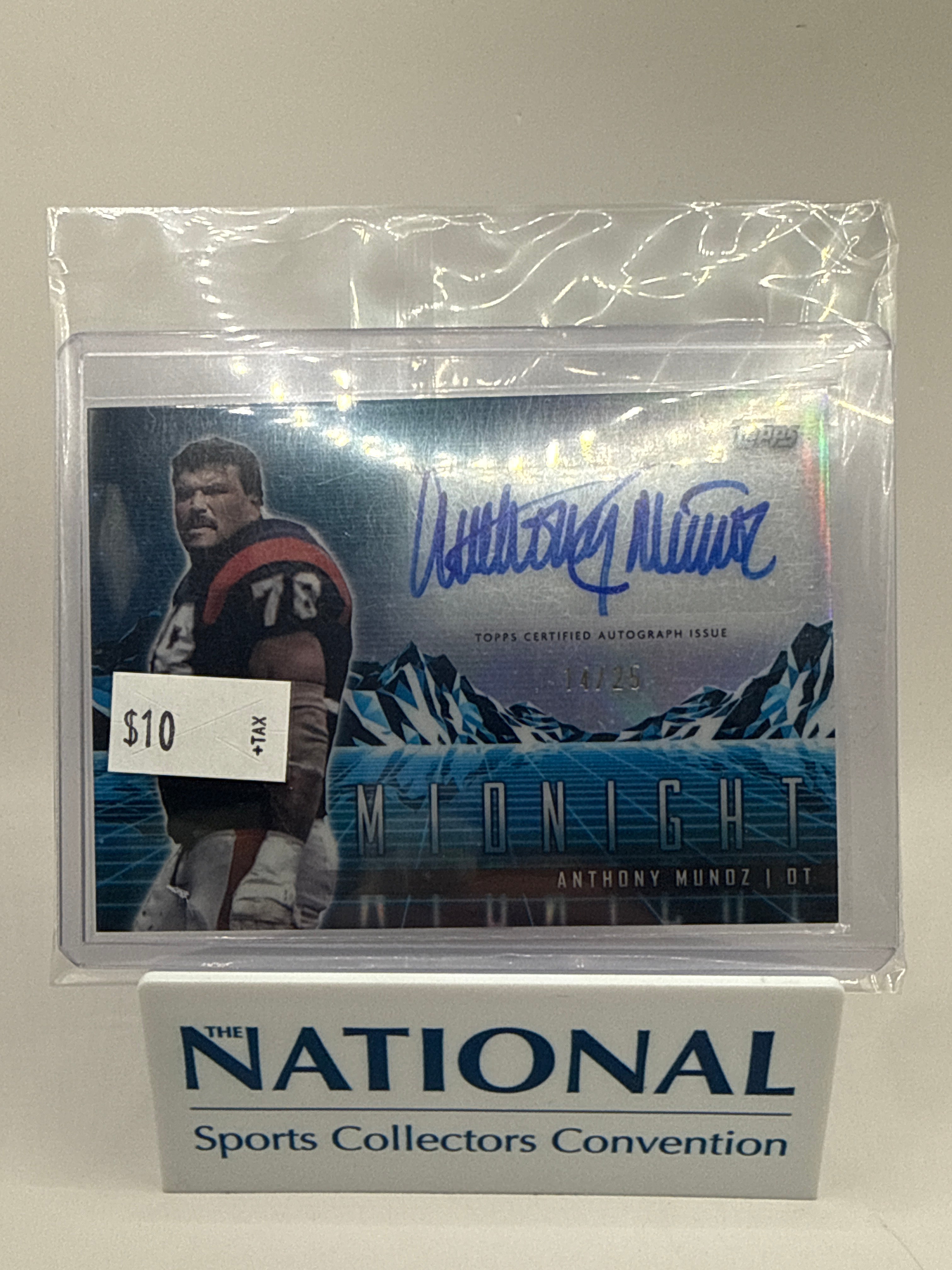 2024 Topps Midnight Anthony Munoz Autograph 04/25