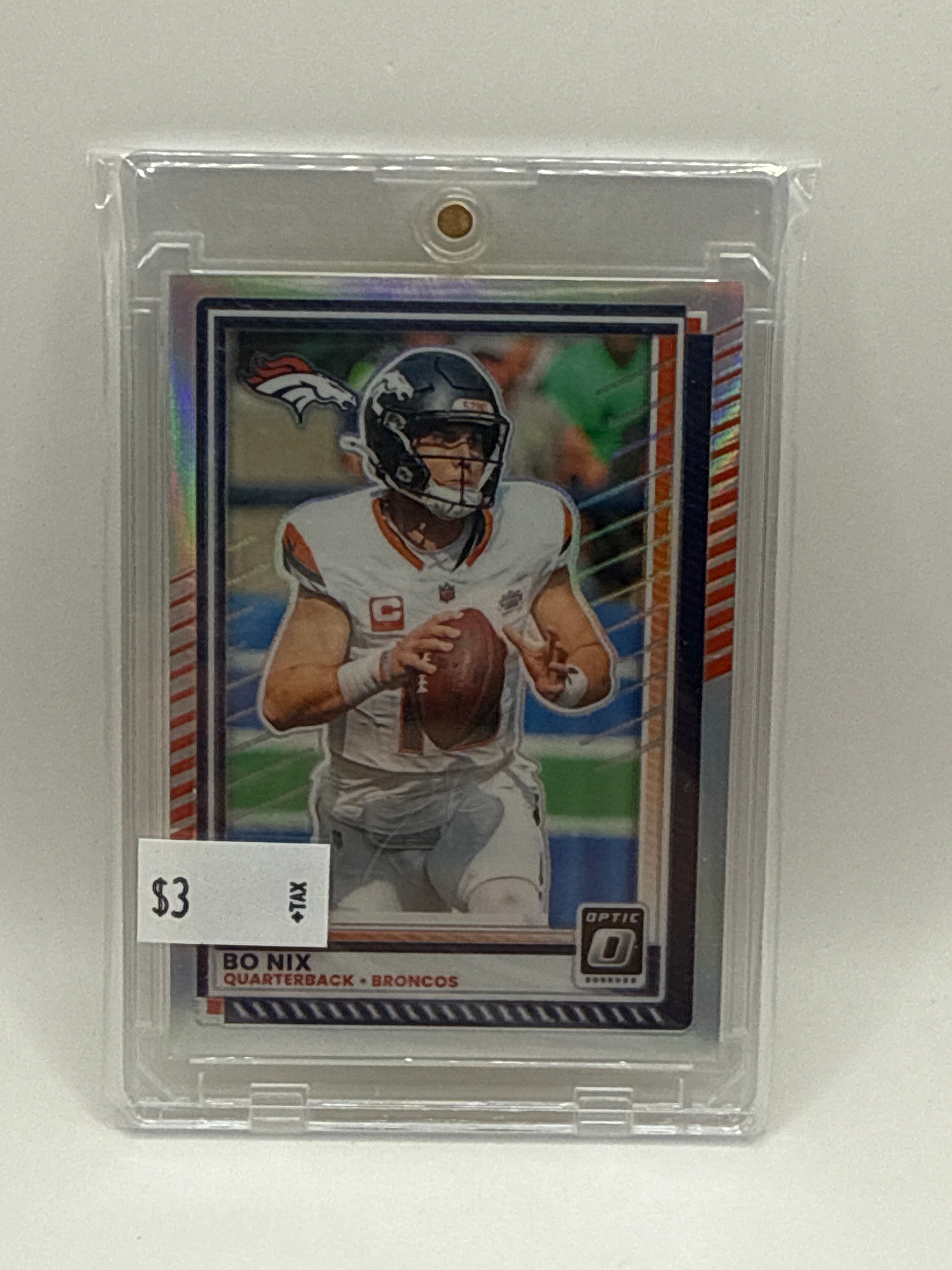 2025 Donruss Optic Bo Nix Holo