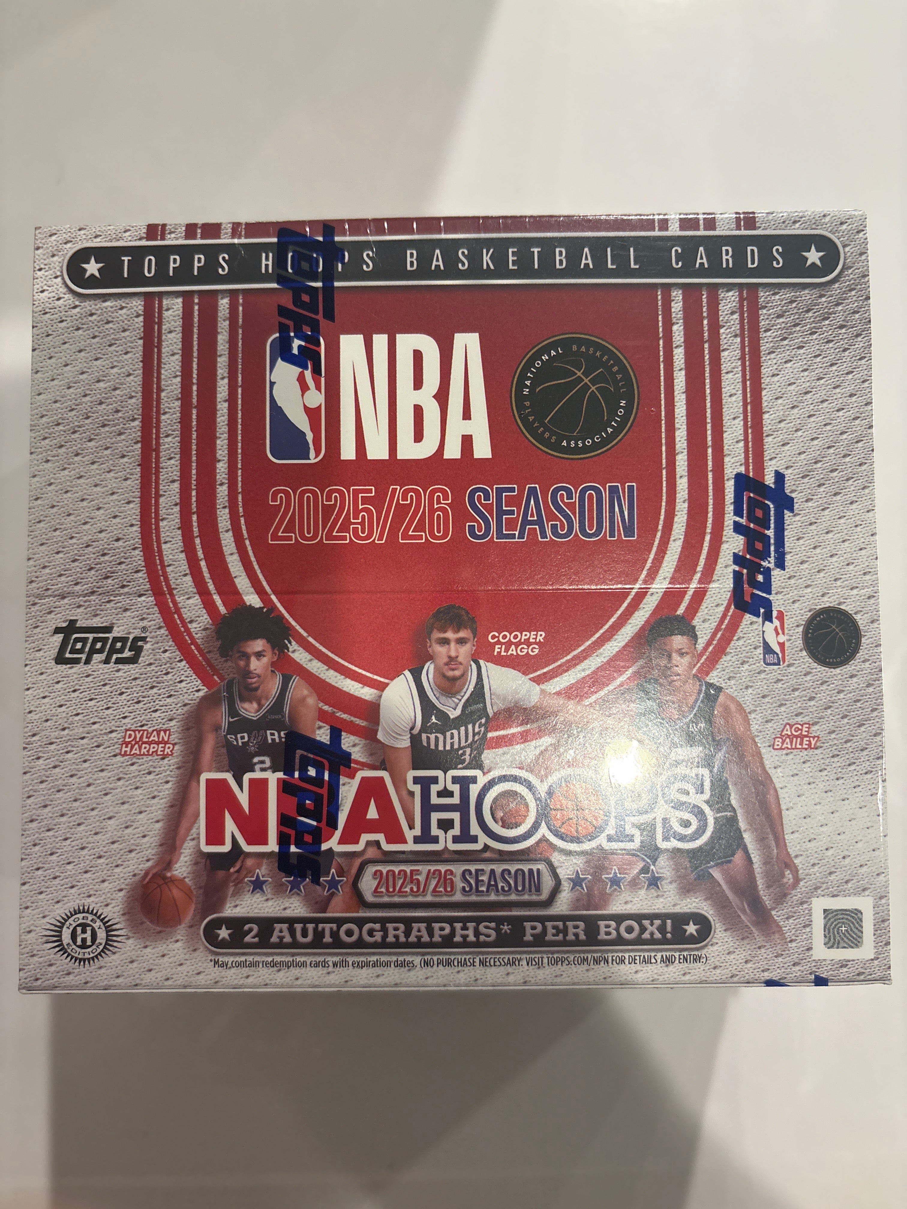 2025/26 Topps Hoops Basketball Jumbo Hobby Box