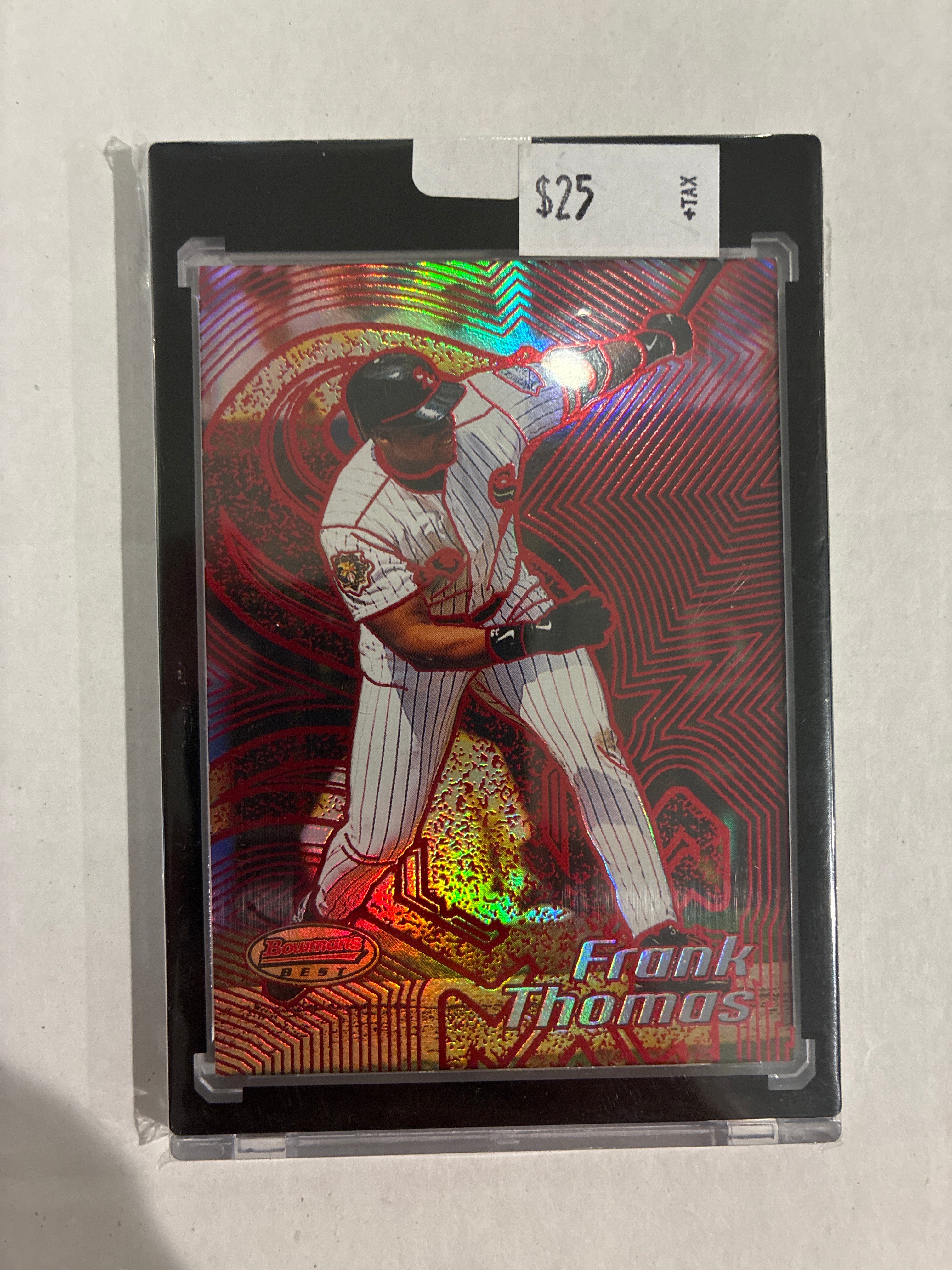2002 Bowman’s Best Frank Thomas #70 Red 150/200