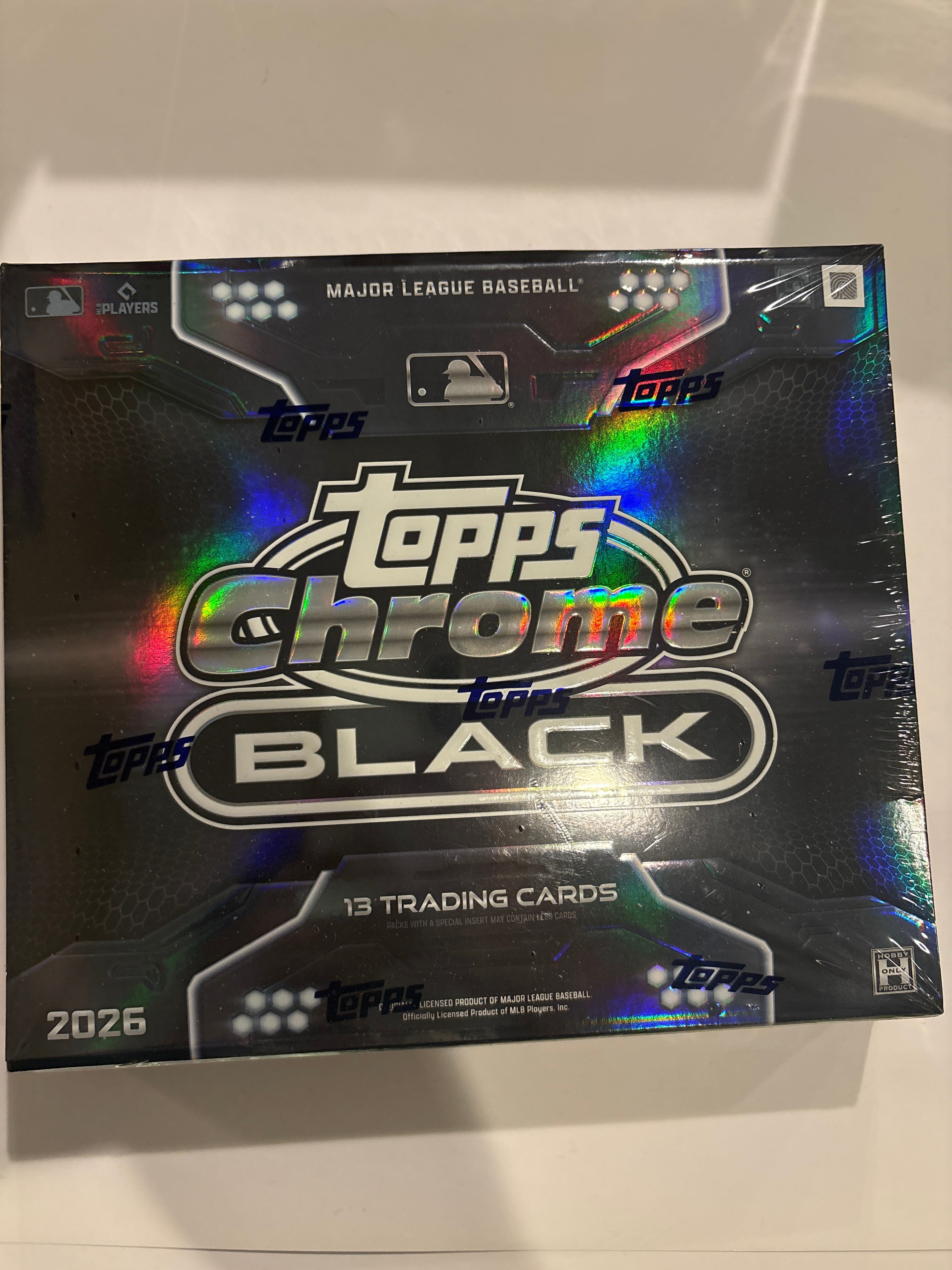 2026 Topps Chrome Black Baseball Hobby Box