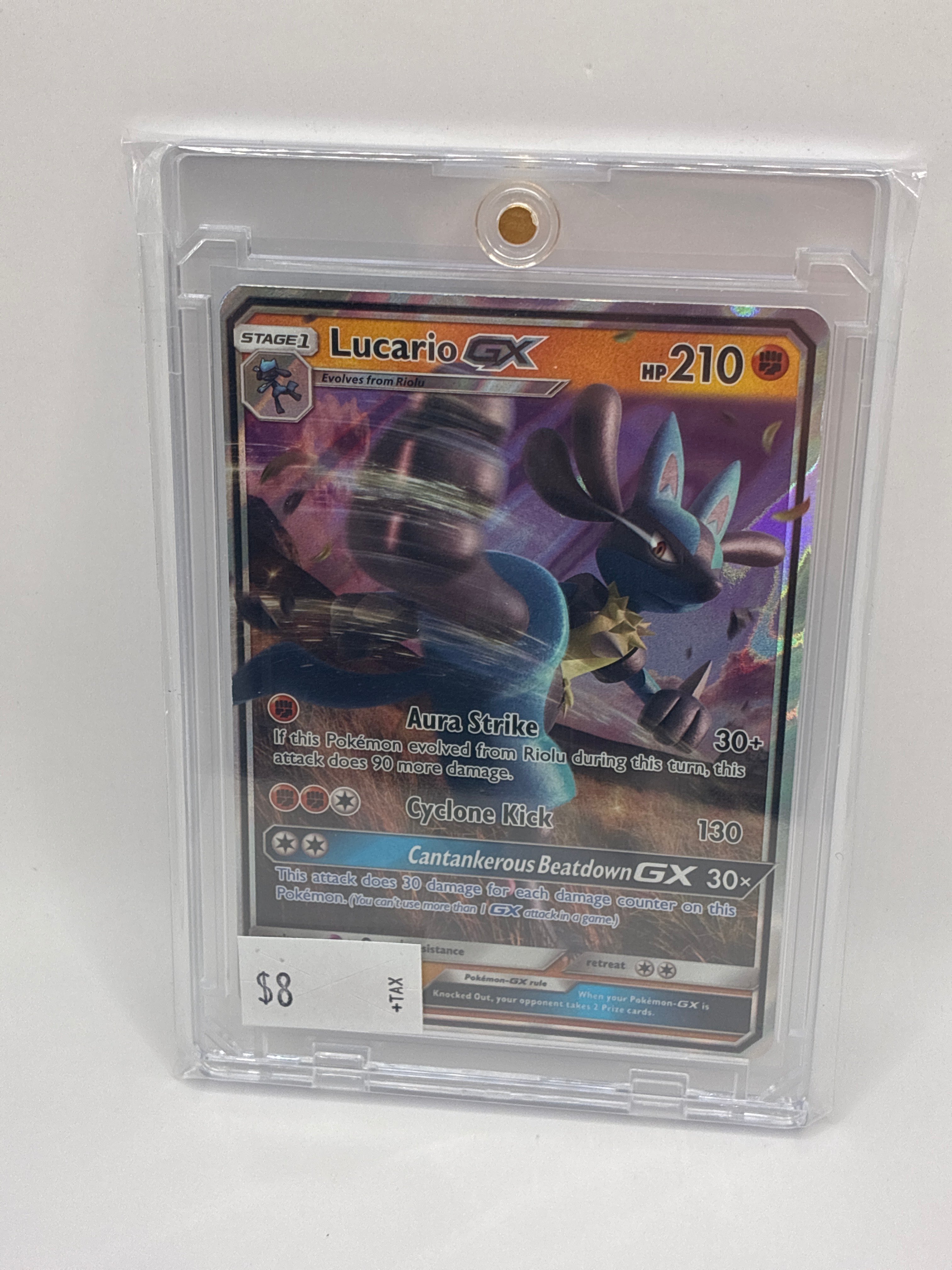 Lucario GX SM100 Sm Holo