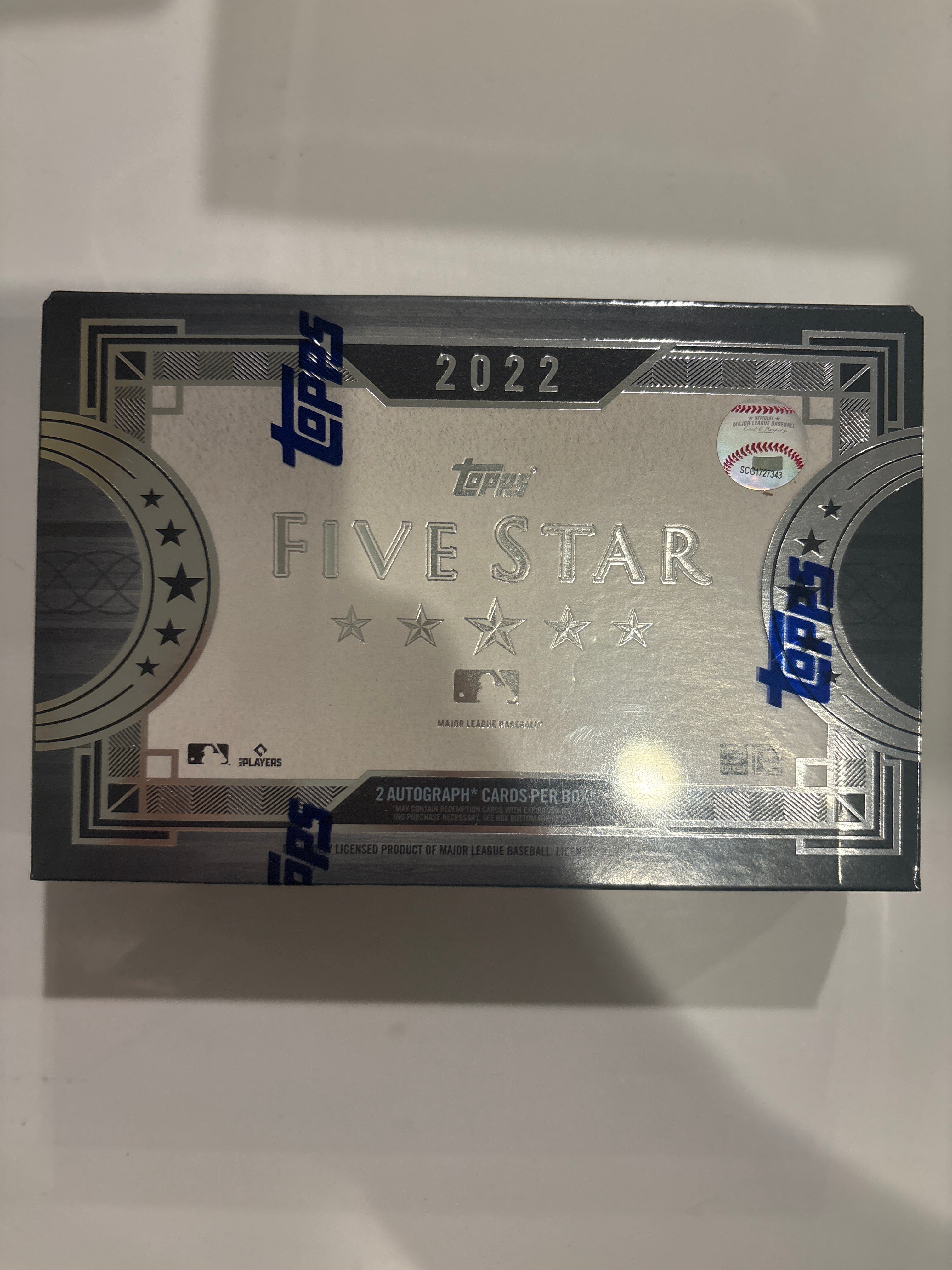 2022 Topps Five Star Baseball Hobby Box