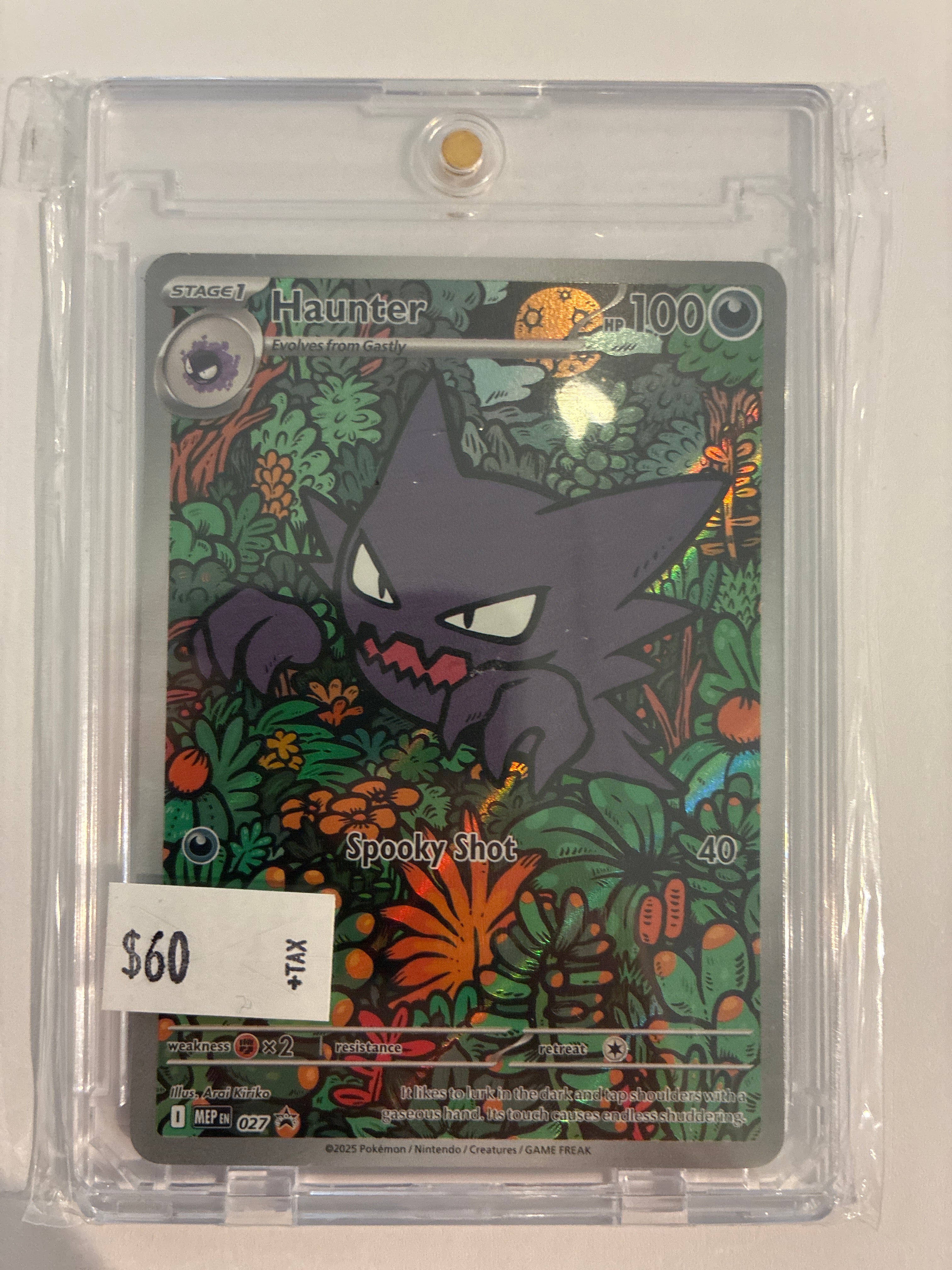 Mega Evolution Haunter Promo 027
