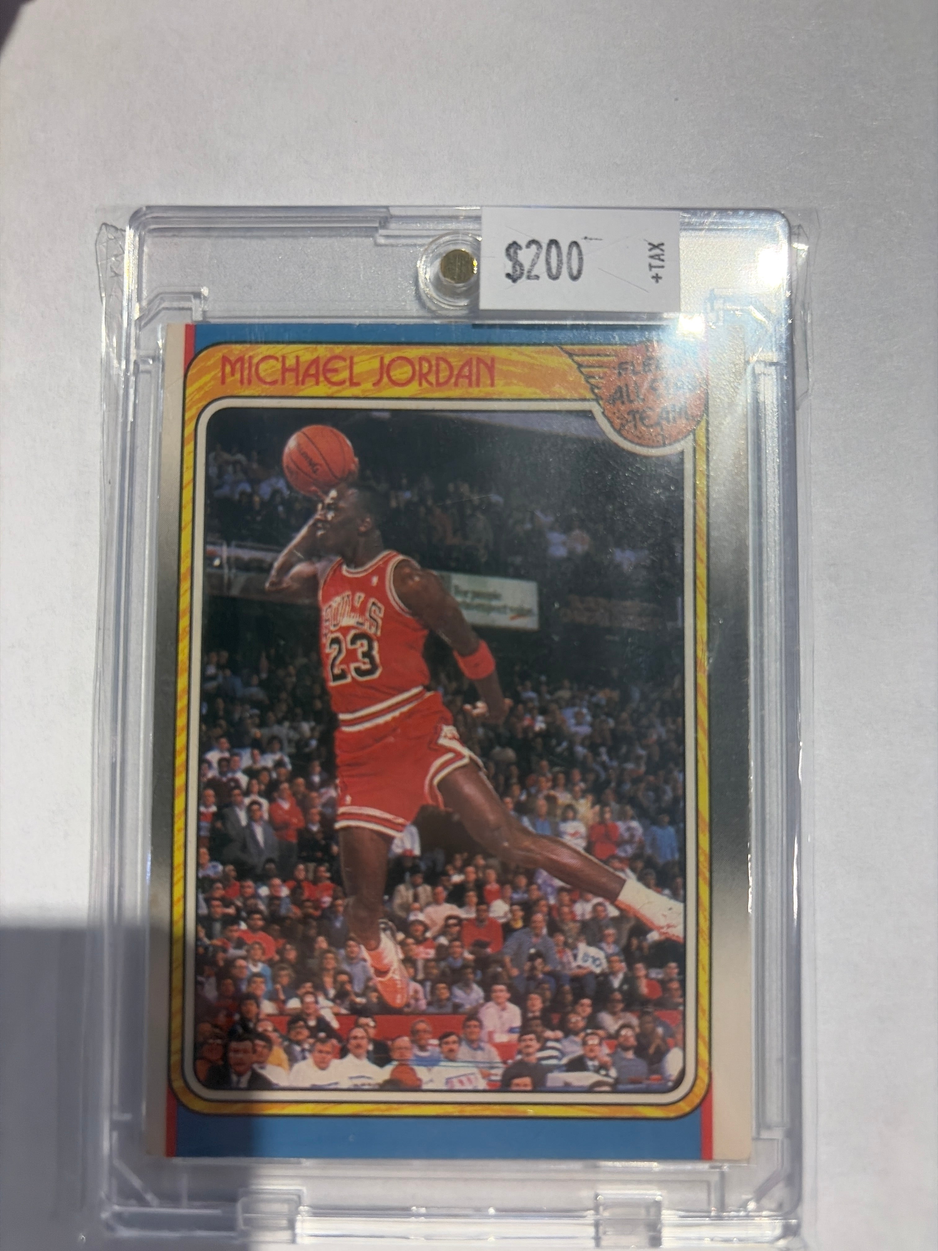 1988Fleer all star team Micheal Jordan