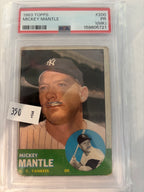 1963 Topps Mickey Mantle PSA1 marked
