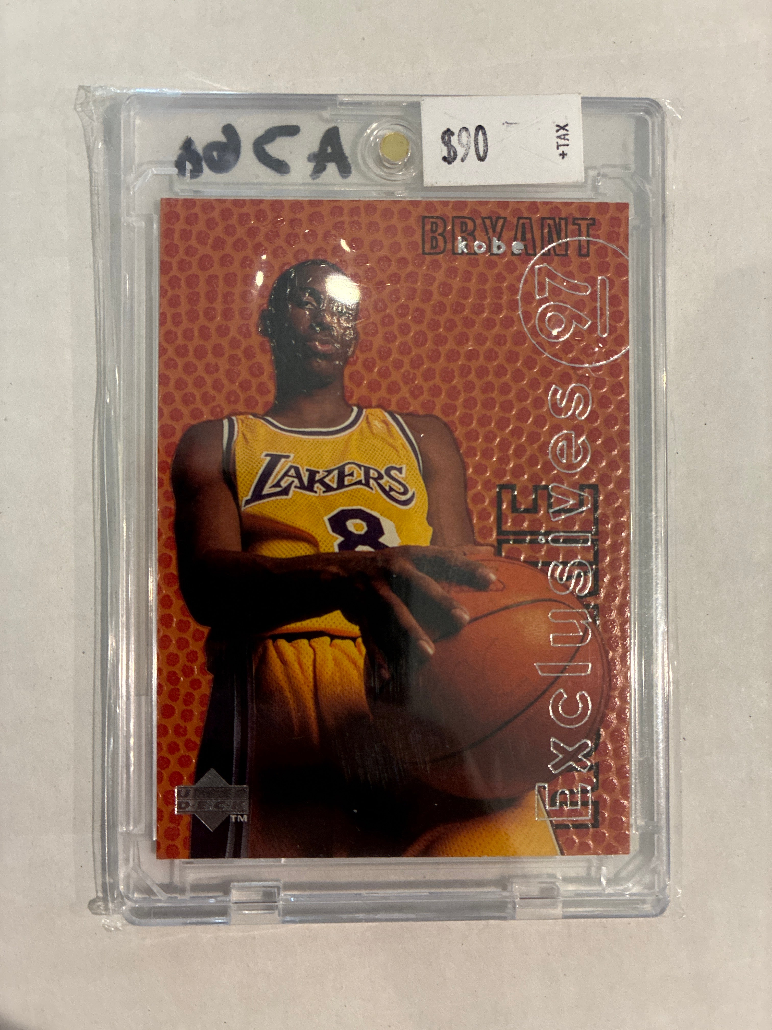 1996-97 Upper Deck Rookie Exclusives Kobe Bryant #R10