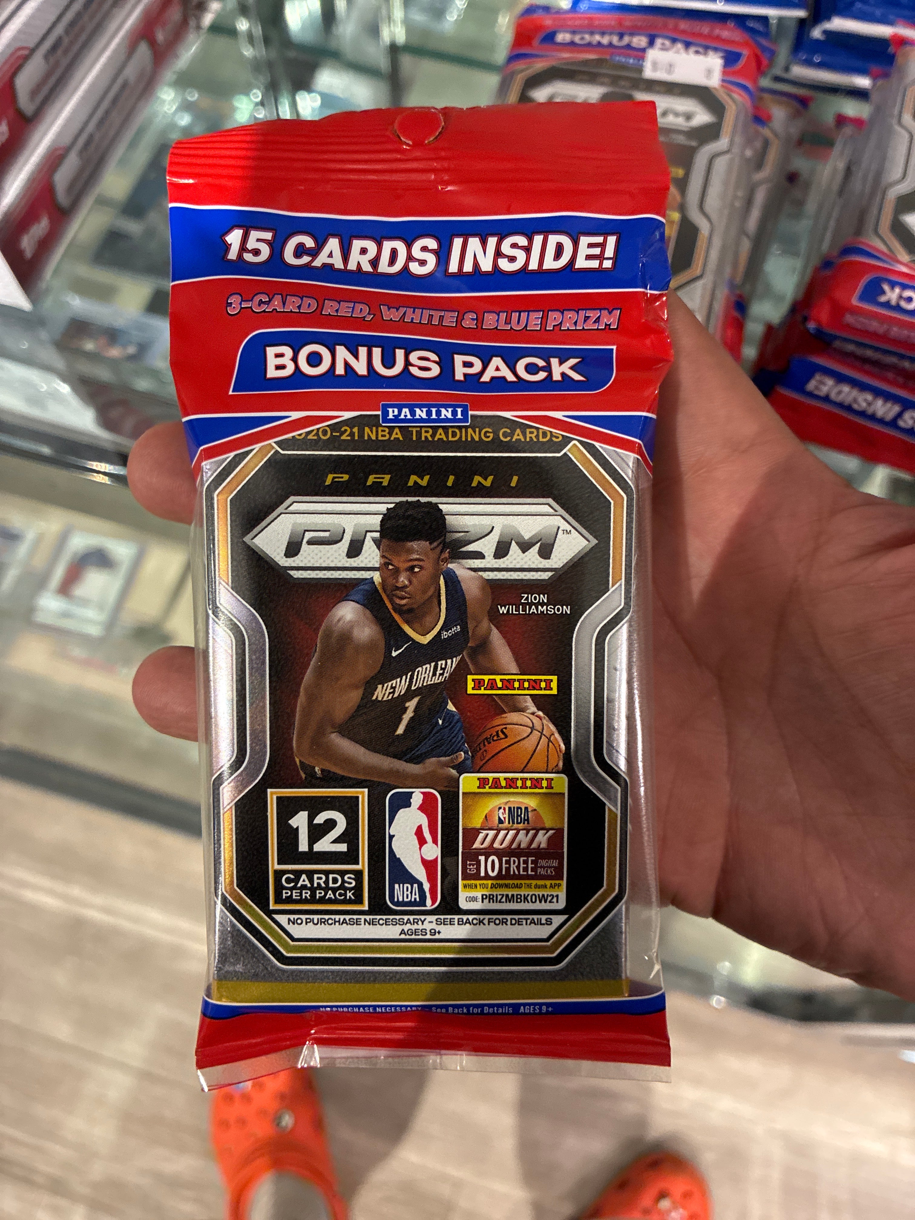 2020 Panini prism NBA pack ￼