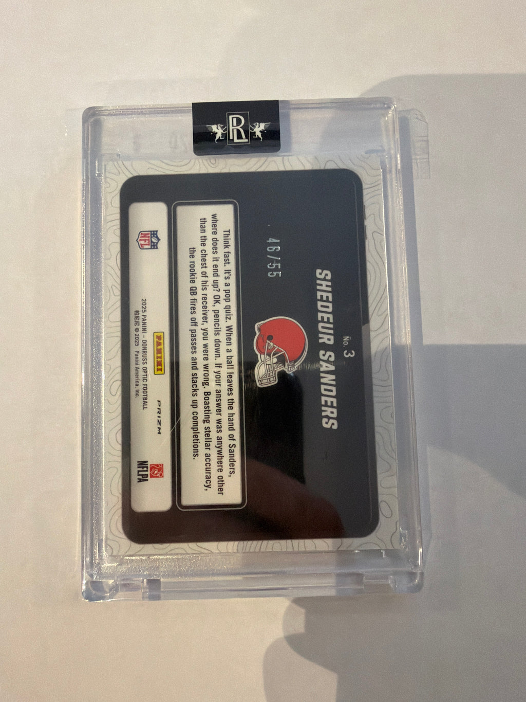2025 prizm Cleveland browns 46/55