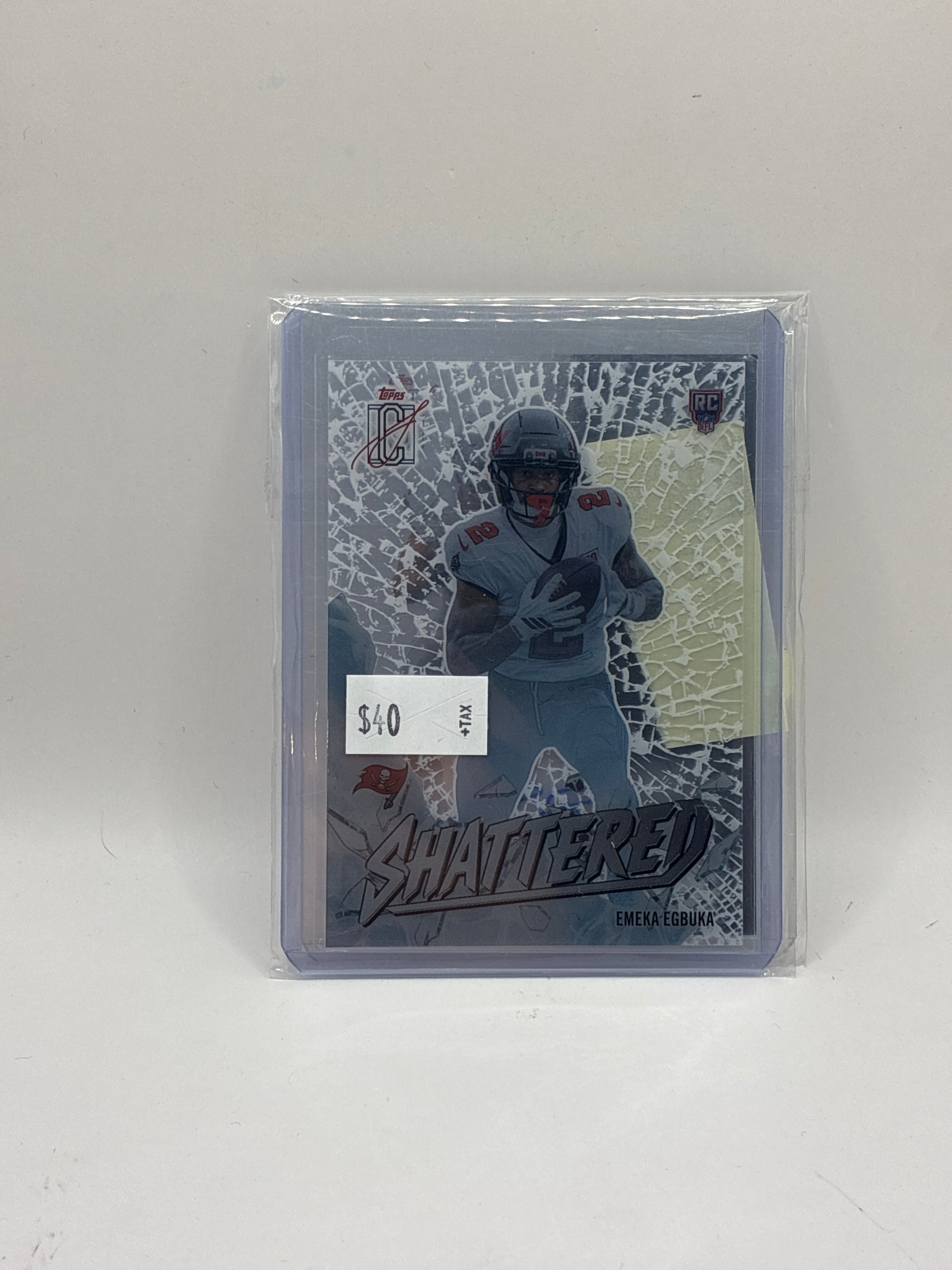 2025 Topps Signature Class Emeka Egbuka Shattered Acetate