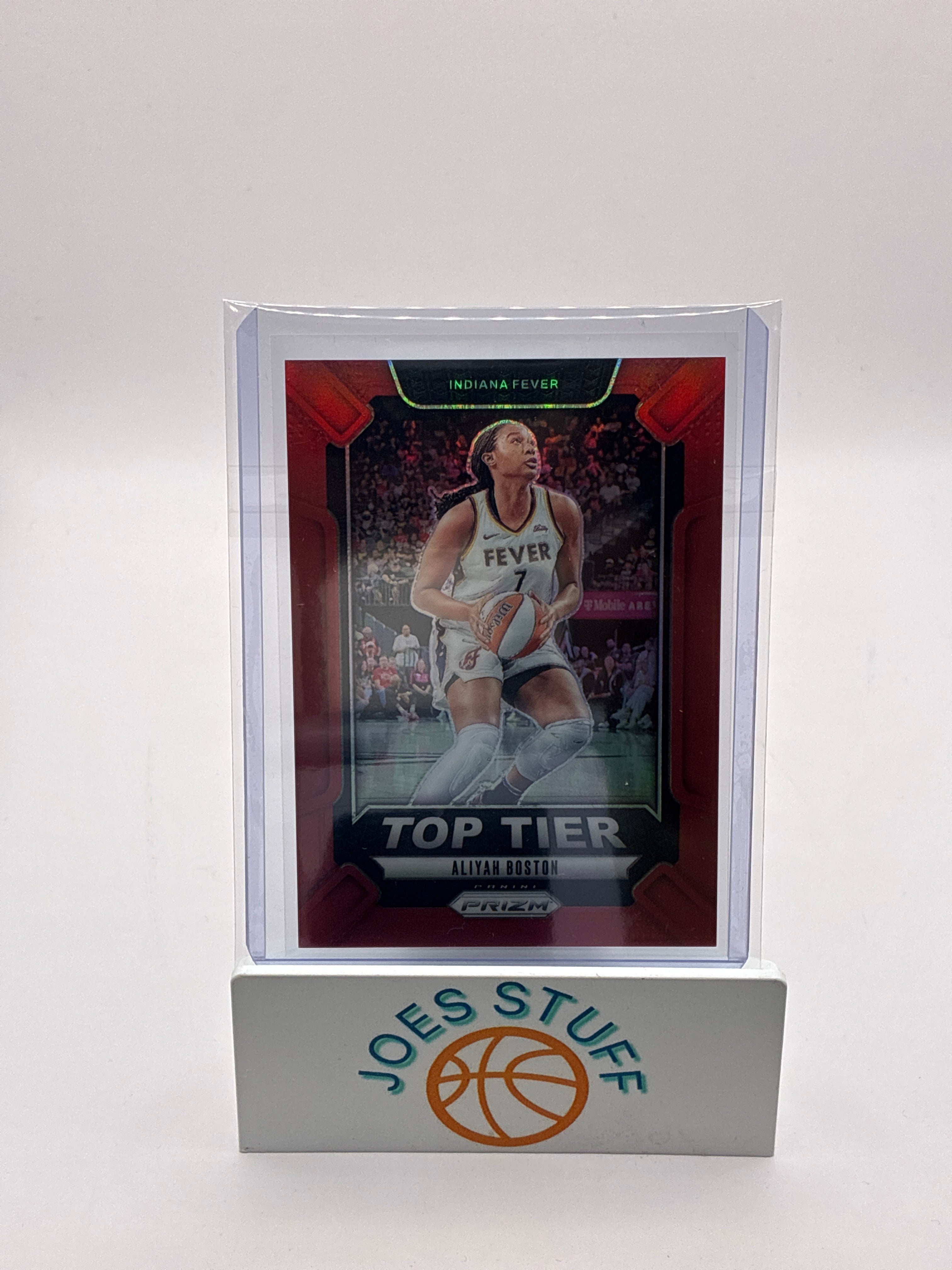 2024 Panini Prizm WNBA Top Tier Aliyah Boston Red Prizm 24/99