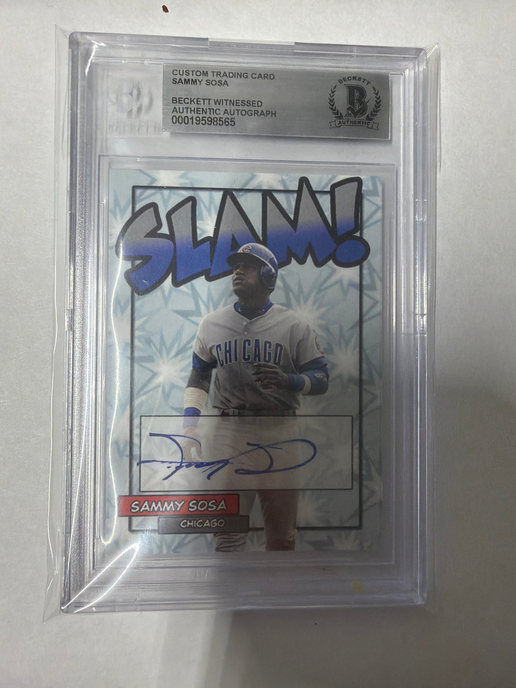 Custom Sammy Sosa Beckett