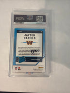 2024 Donruss Jayden Daniels optic preview red wave