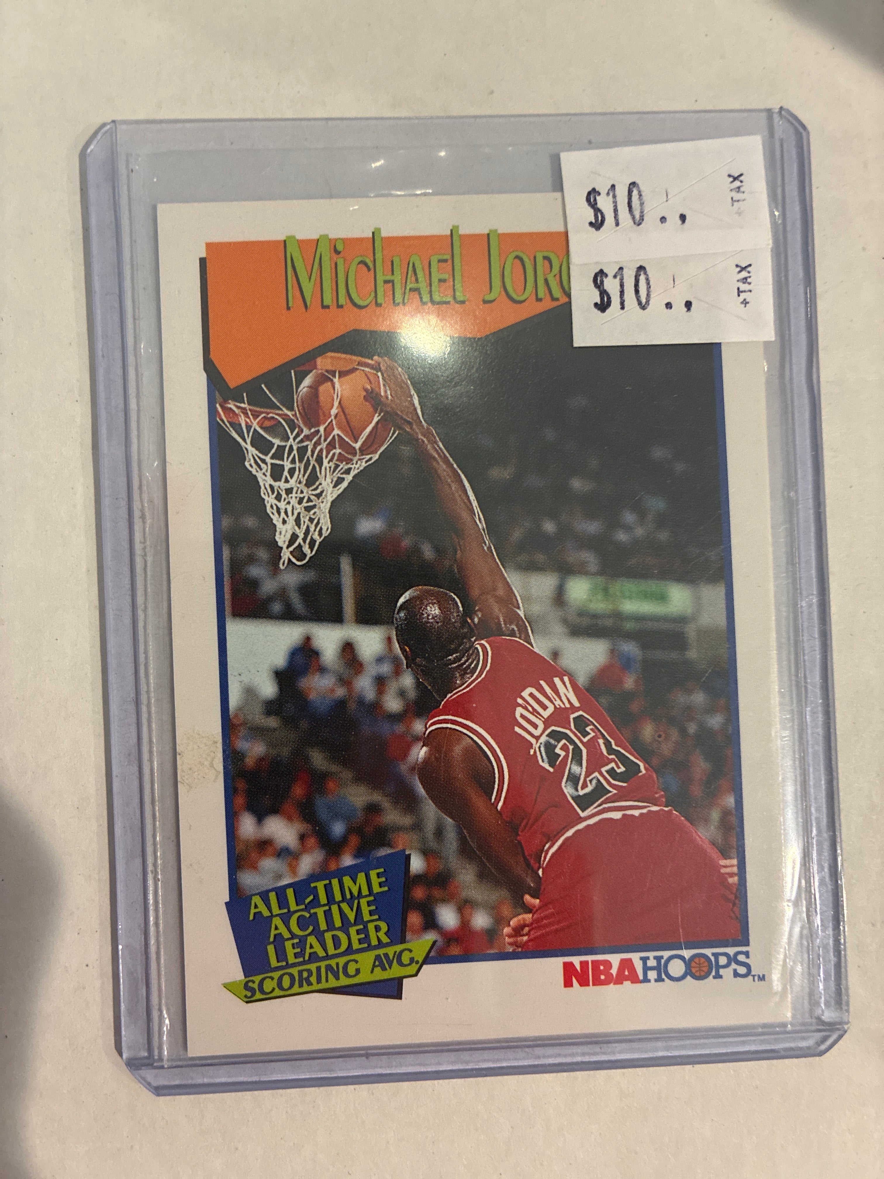 1991 NBA Hoops Michael Jordan #536