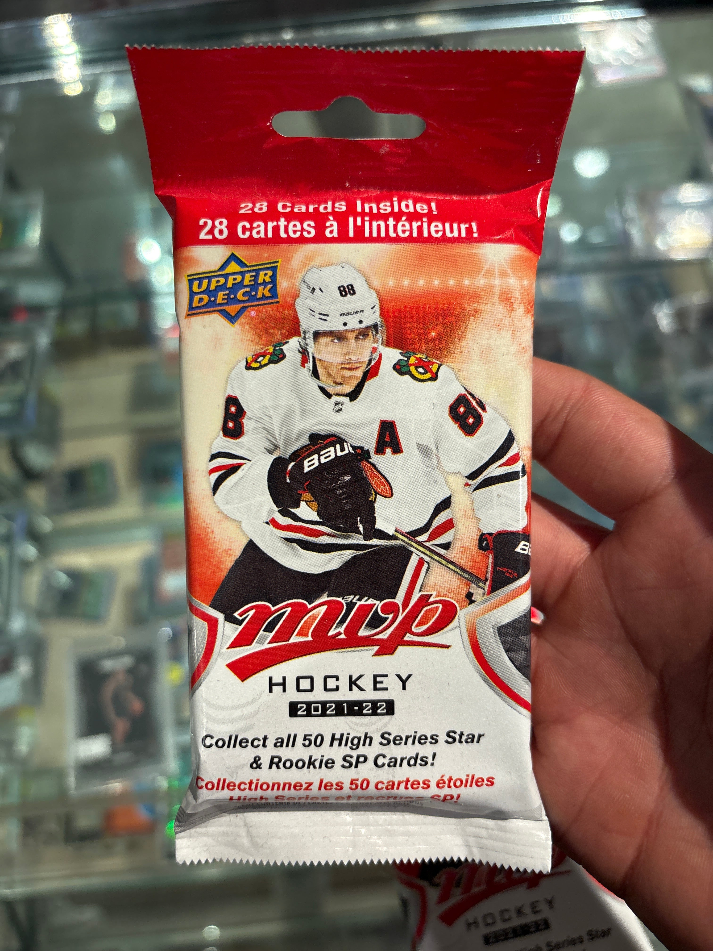 2021 MVP upper deck hockey fat pack ￼
