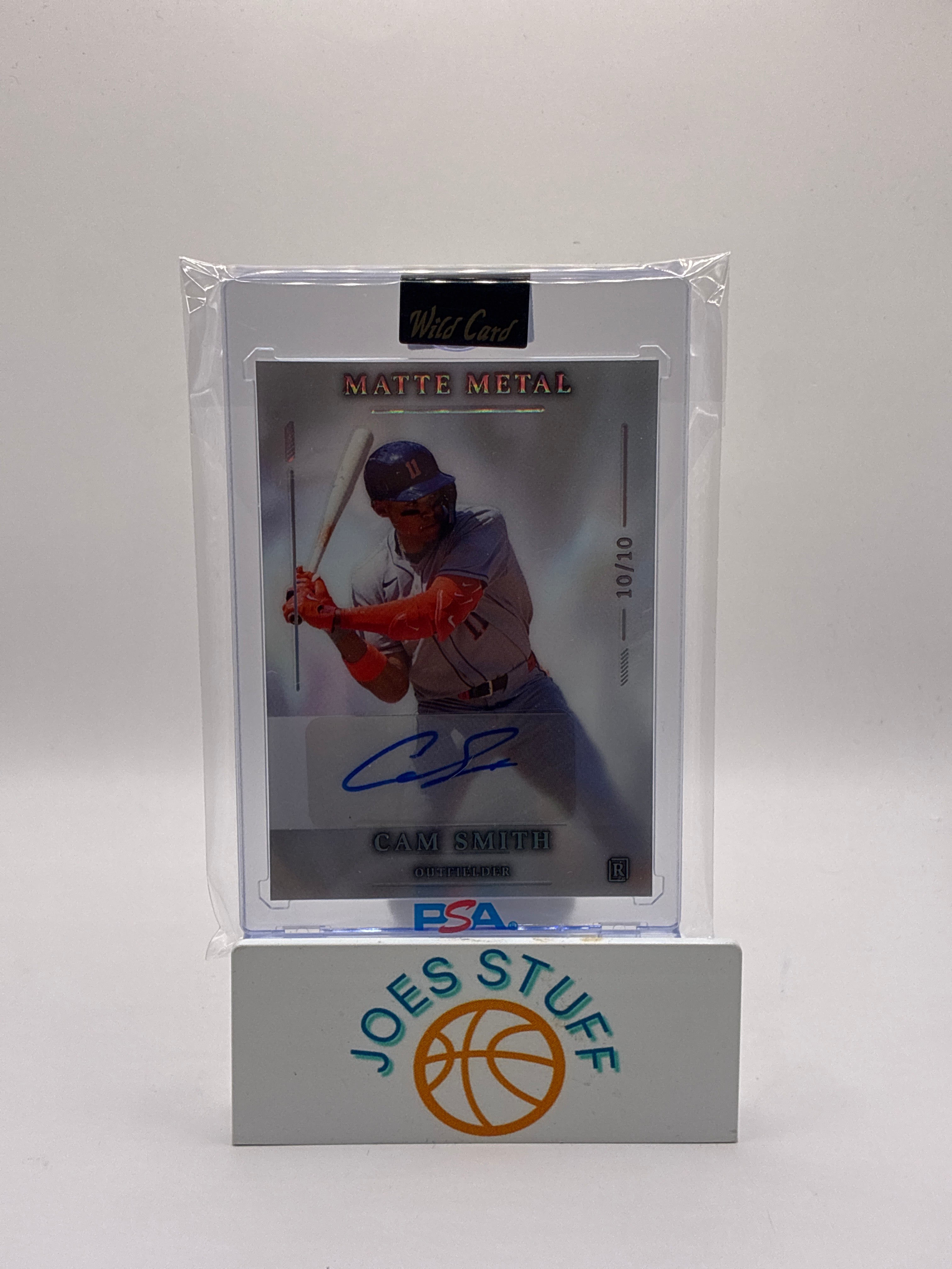 2026 Wild Card Matte Metal Can Smith 10/10 Autograph