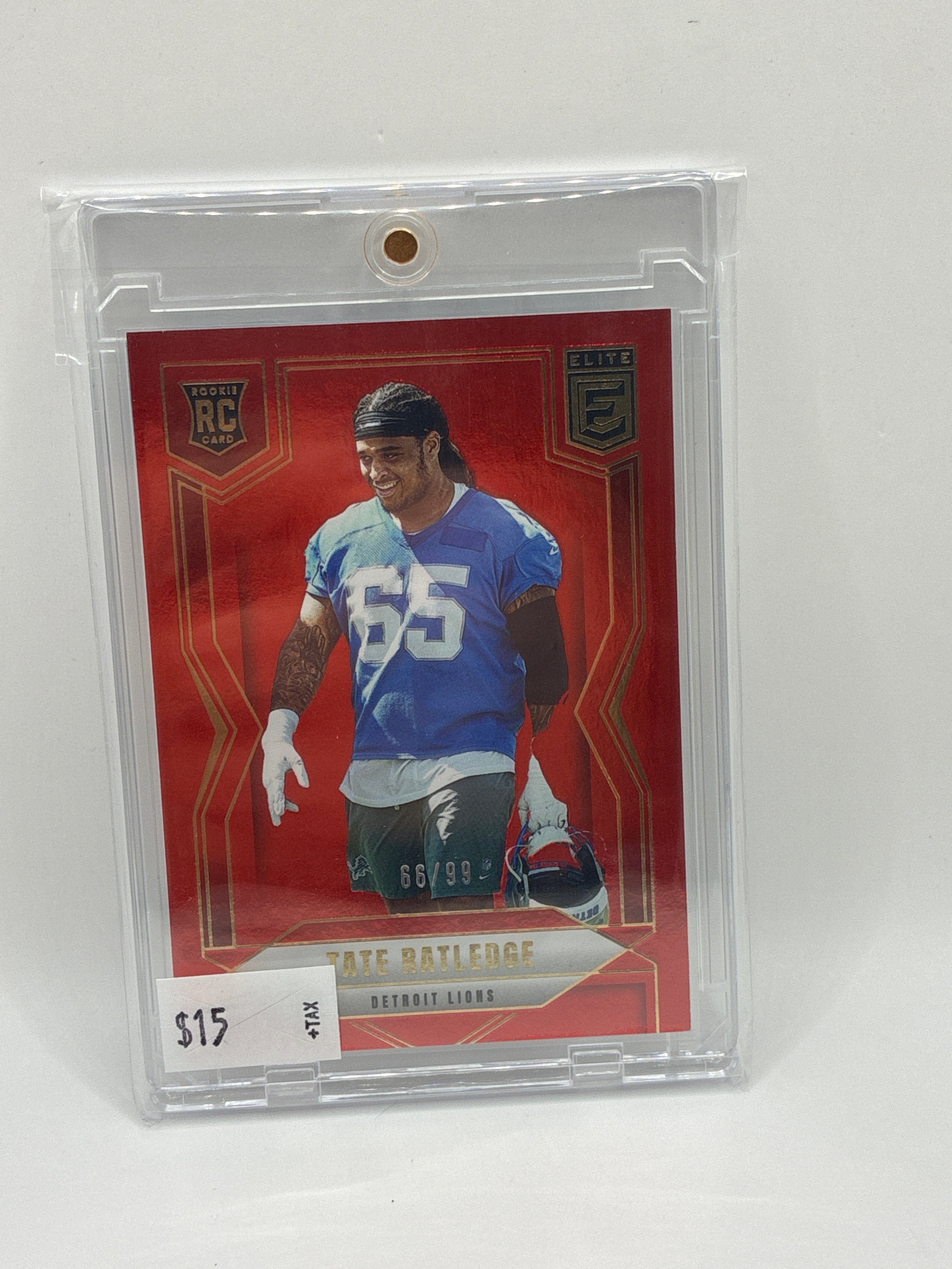 2025 Panini DonRuss Elite Tate Ratledge Red 66/99